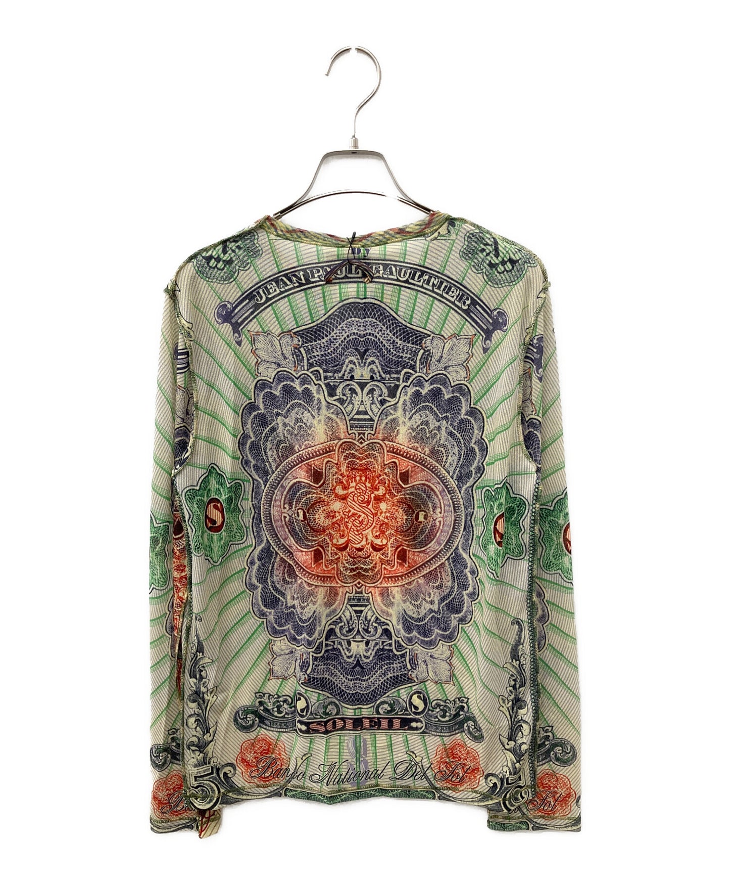 [Pre-owned] Jean Paul GAULTIER SOLEIL powernet cut-and-sew KKG9HM0279