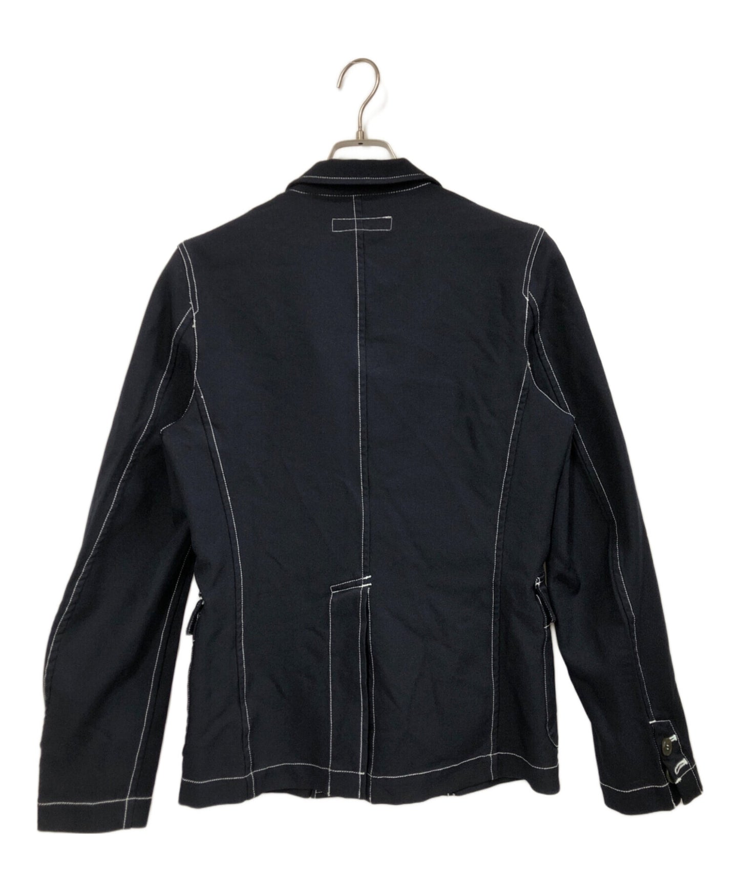 [Pre-owned] COMME des GARCONS SHIRT Polyester Gabardine Plain with Contrasted Workstiches Jacket W24161