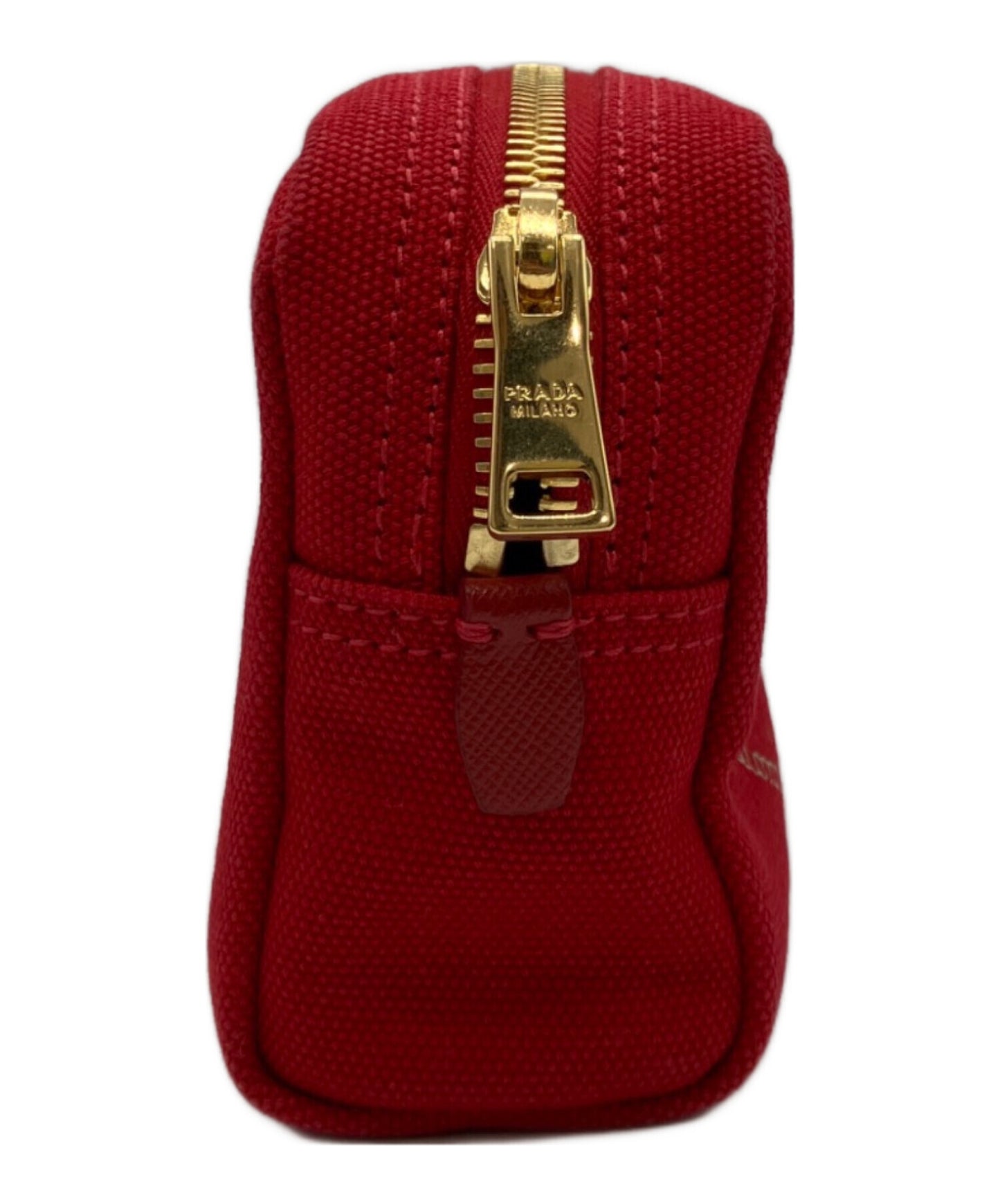 [Pre-owned] PRADA CANAPA LOGO mini pouch 1NA021