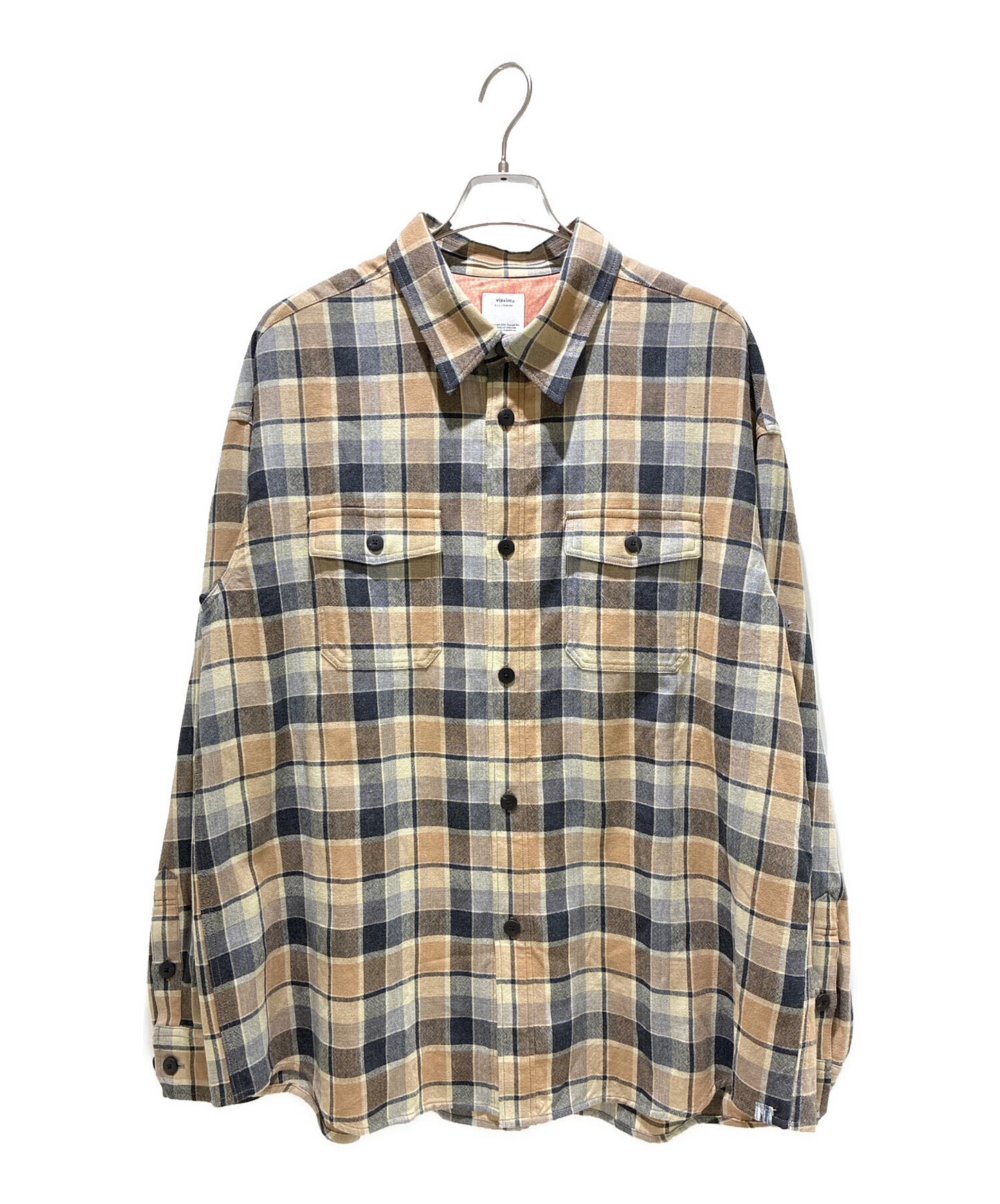 [Pre-owned] VISVIM LUMBER CHECK L/S (W/L) / Check Shirt / Flannel Shirt / Long Sleeve Shirt 0125105011029