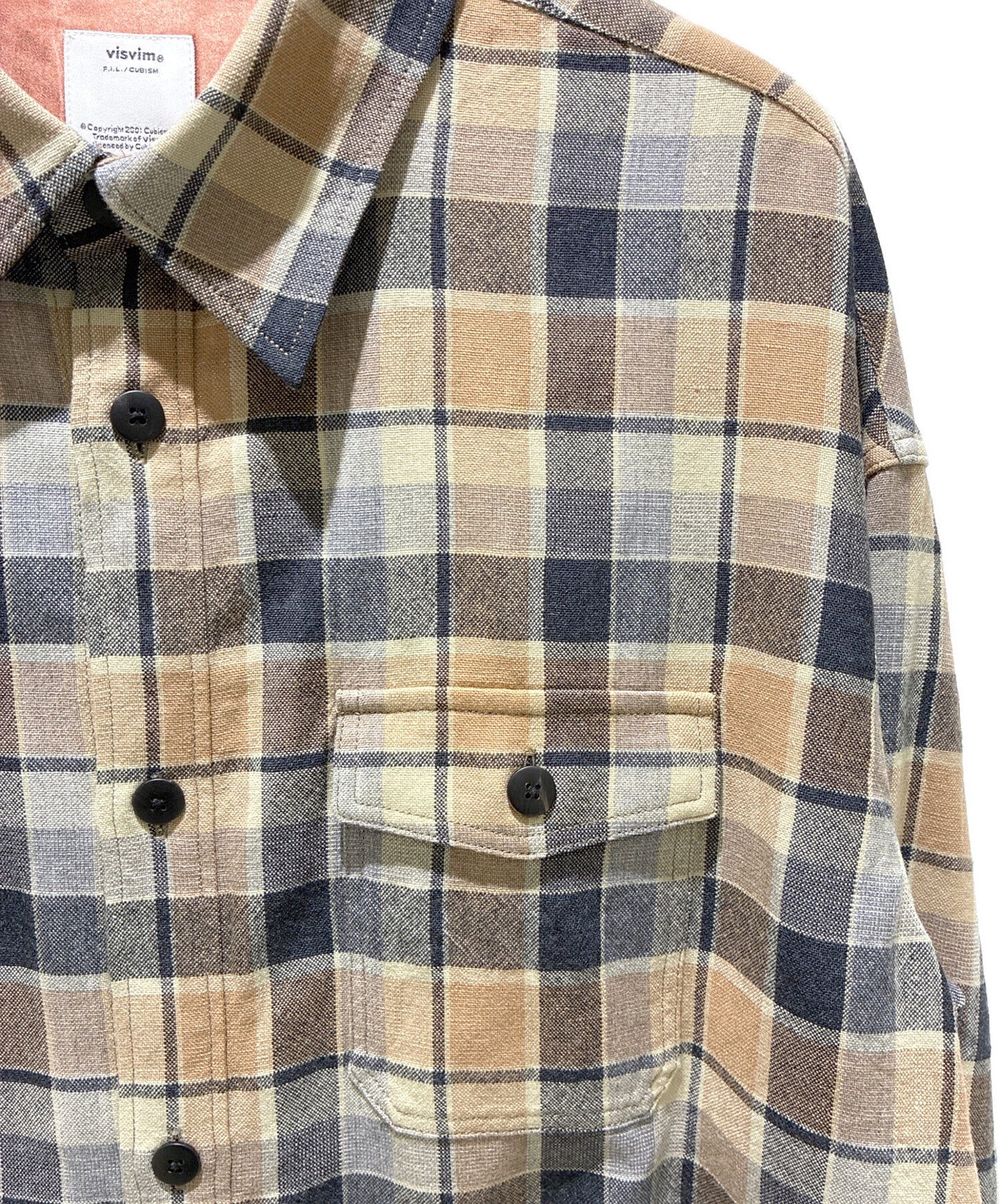 [Pre-owned] VISVIM LUMBER CHECK L/S (W/L) / Check Shirt / Flannel Shirt / Long Sleeve Shirt 0125105011029