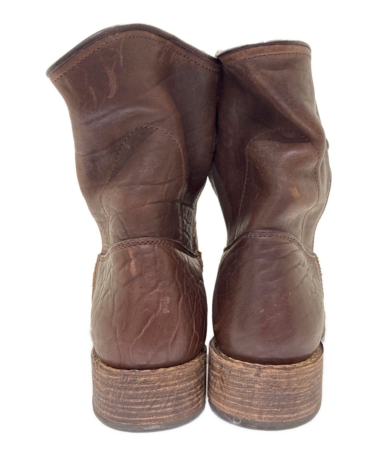 [Pre-owned] VISVIM WABANAKI BOOTS-FOLK / Engineer boots 0125102002012