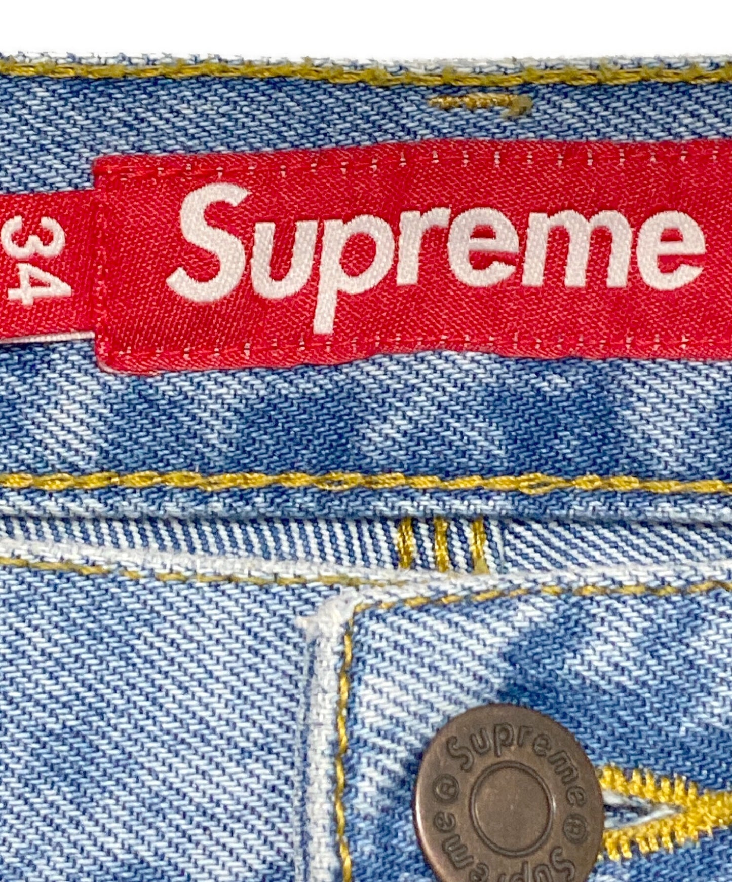 [Pre-owned] SUPREME Double Knee Painter Pants