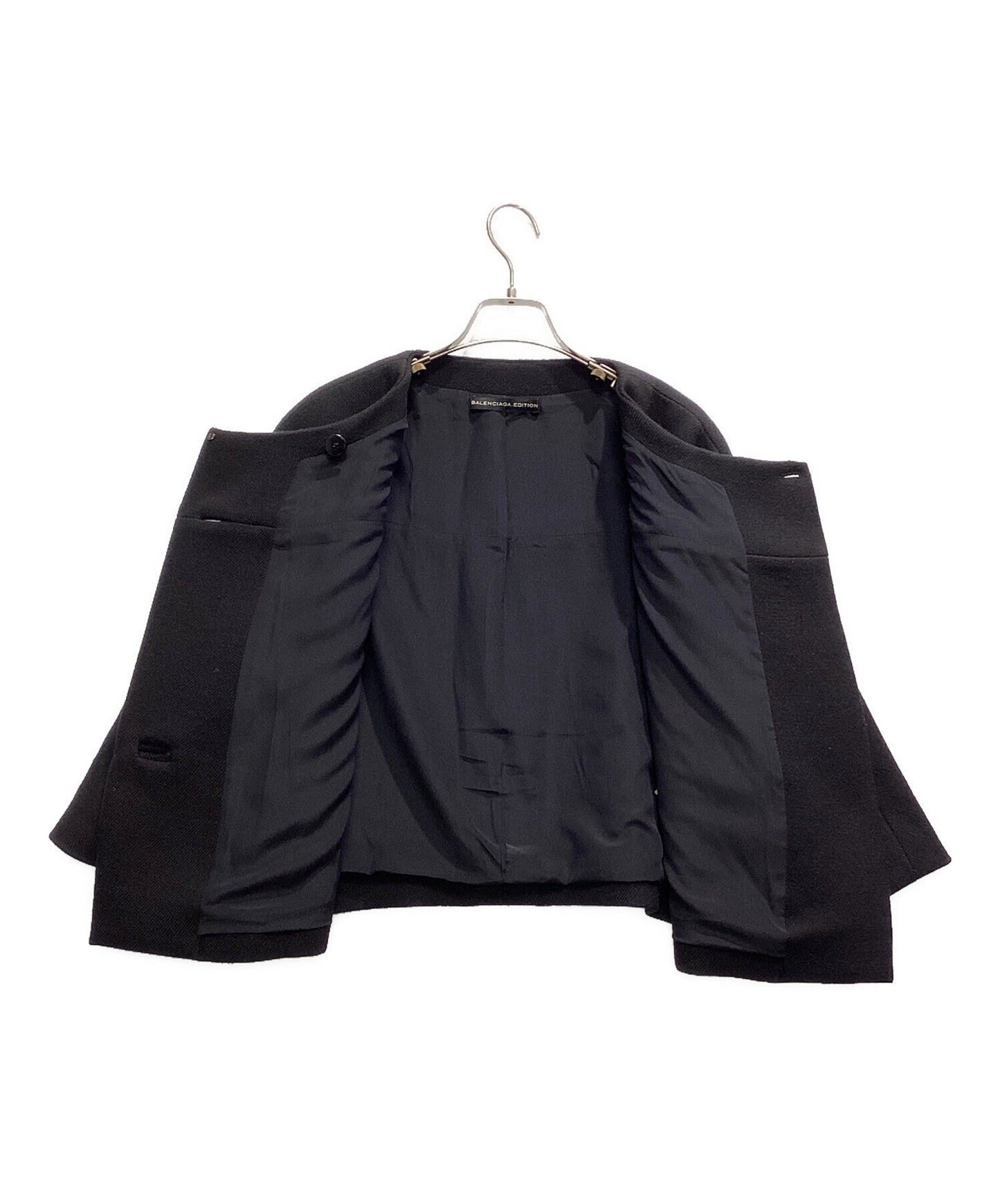 [Pre-owned] BALENCIAGA No Collar Wool Jacket