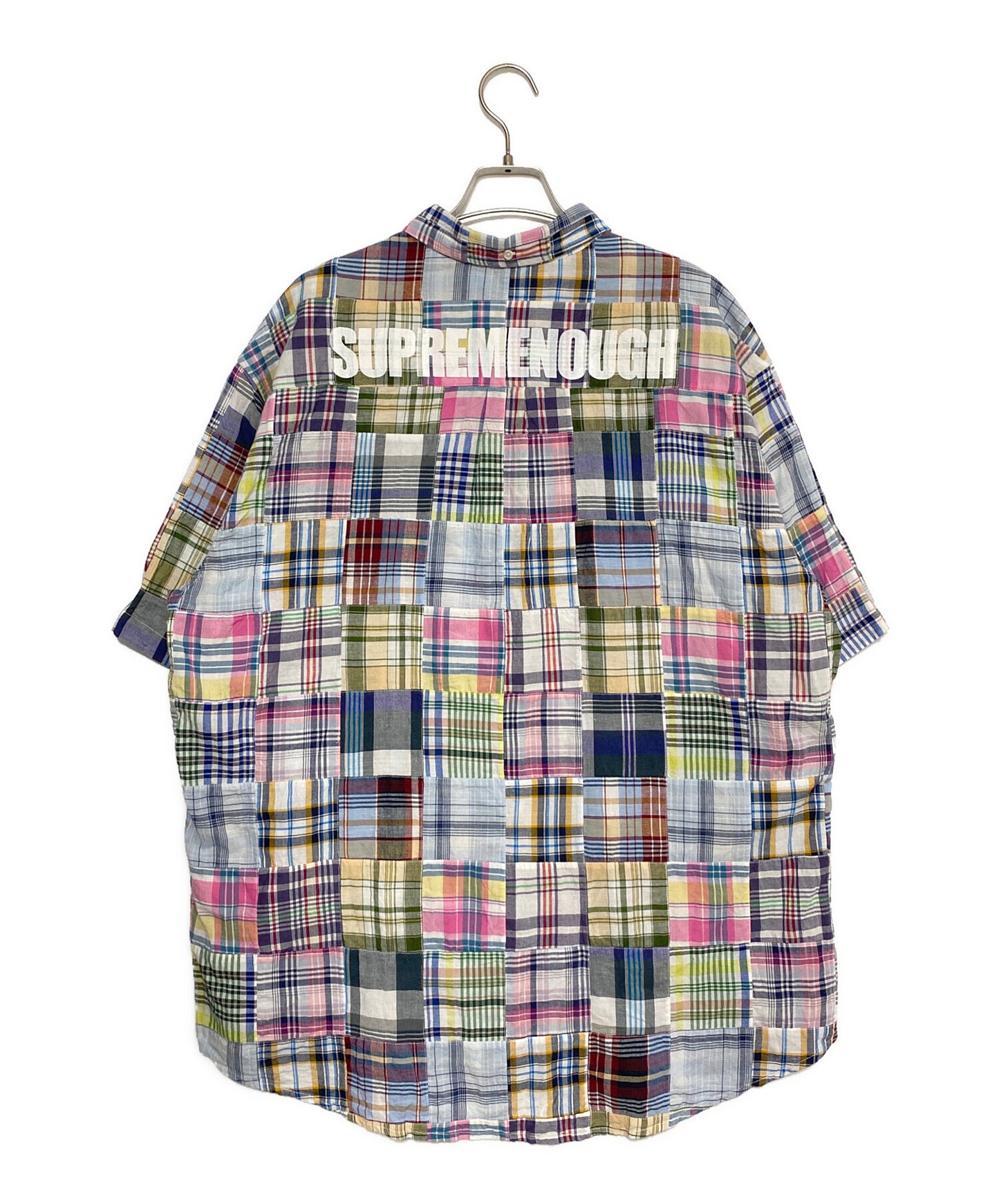[Pre-owned] SUPREME Patchwork S/S Shirt