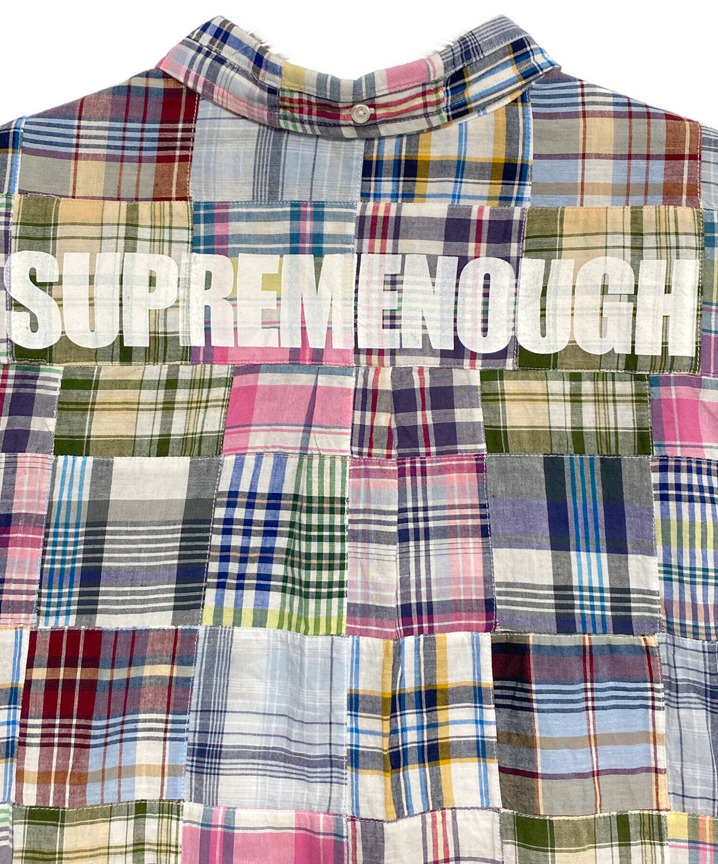 [Pre-owned] SUPREME Patchwork S/S Shirt