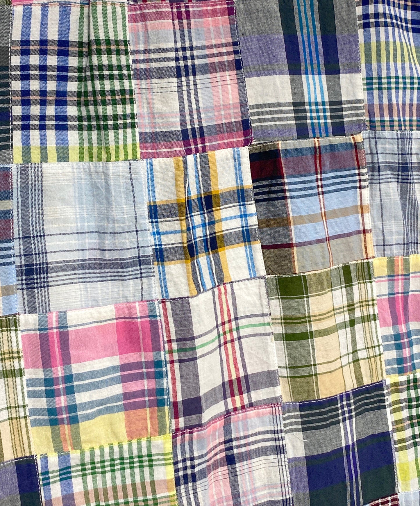 [Pre-owned] SUPREME Patchwork S/S Shirt