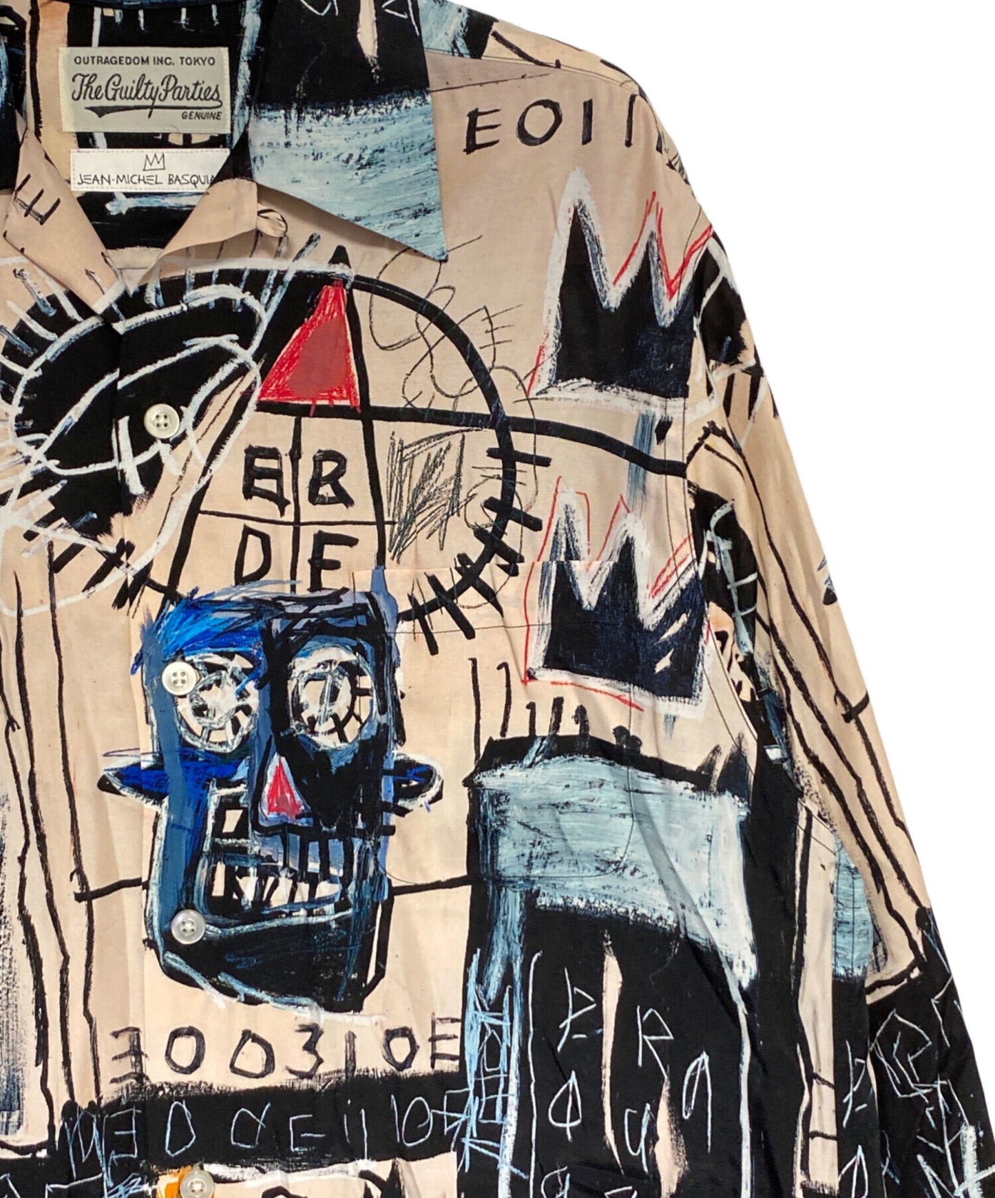 [Pre-owned] WACKO MARIA HAWAIIAN SHIRT L/S ( TYPE-1 ) ( Hawaiian Shirt Long Sleeve )