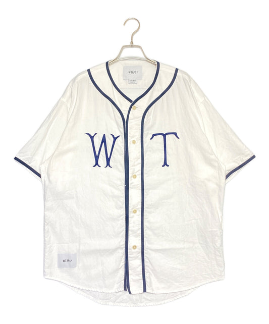 [Pre-owned] WTAPS LEAGUE/SS/COTTON.TWILL ( LEAGUE short sleeve cotton twill ) 251TQDT-SHM09