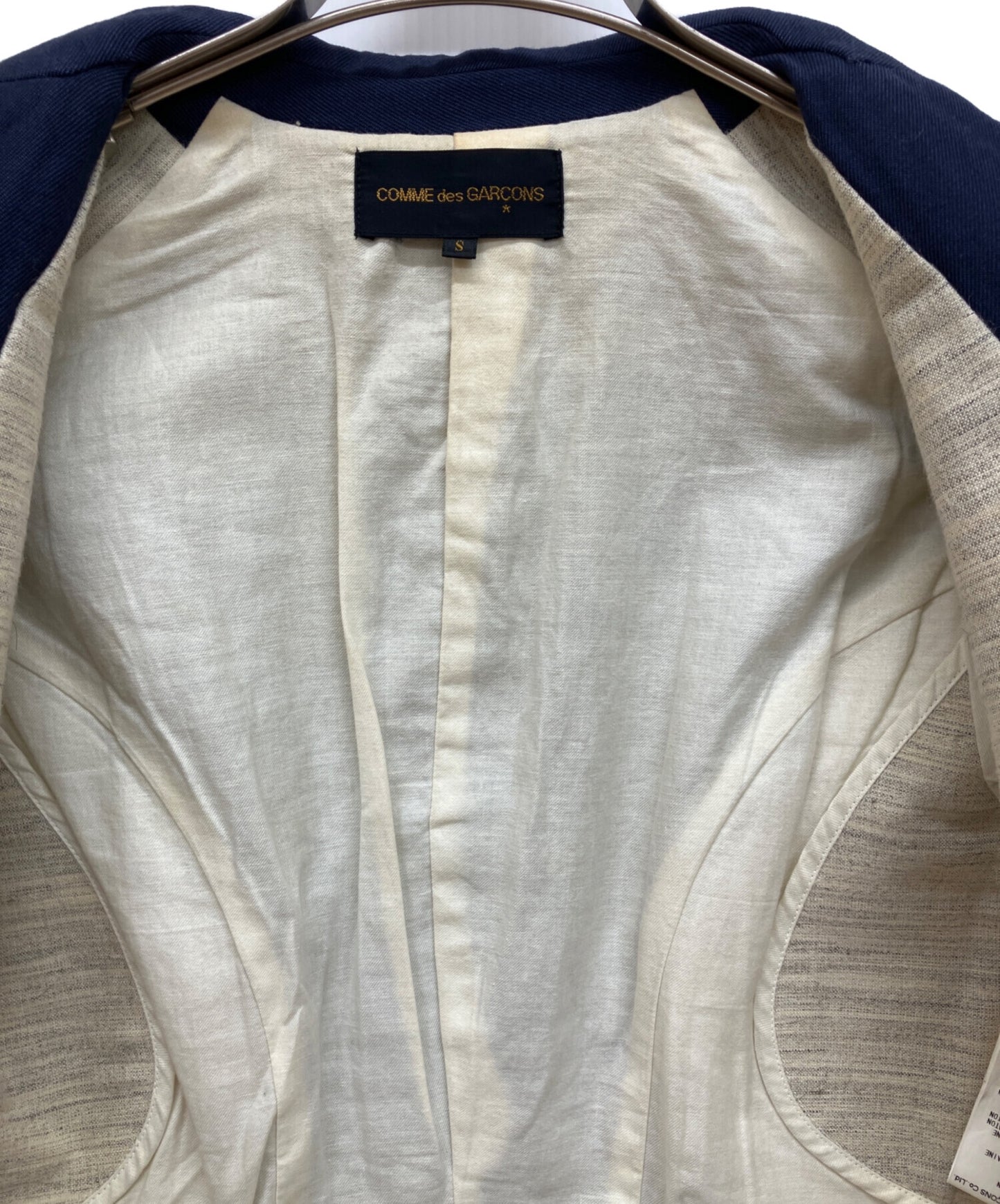 [Pre-owned] COMME des GARCONS long jacket with a swallow-tail collar GJ-04050S