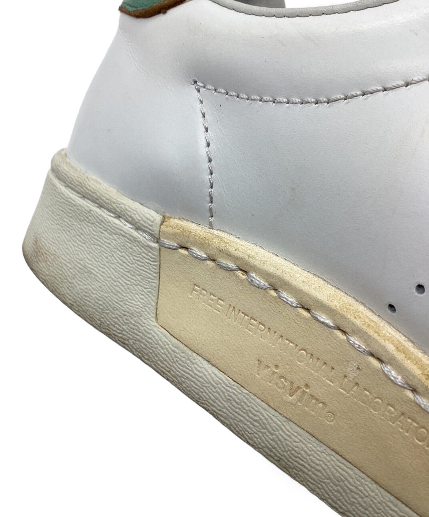 [Pre-owned] VISVIM CORDA-FOLK leather sneakers 0123102002001