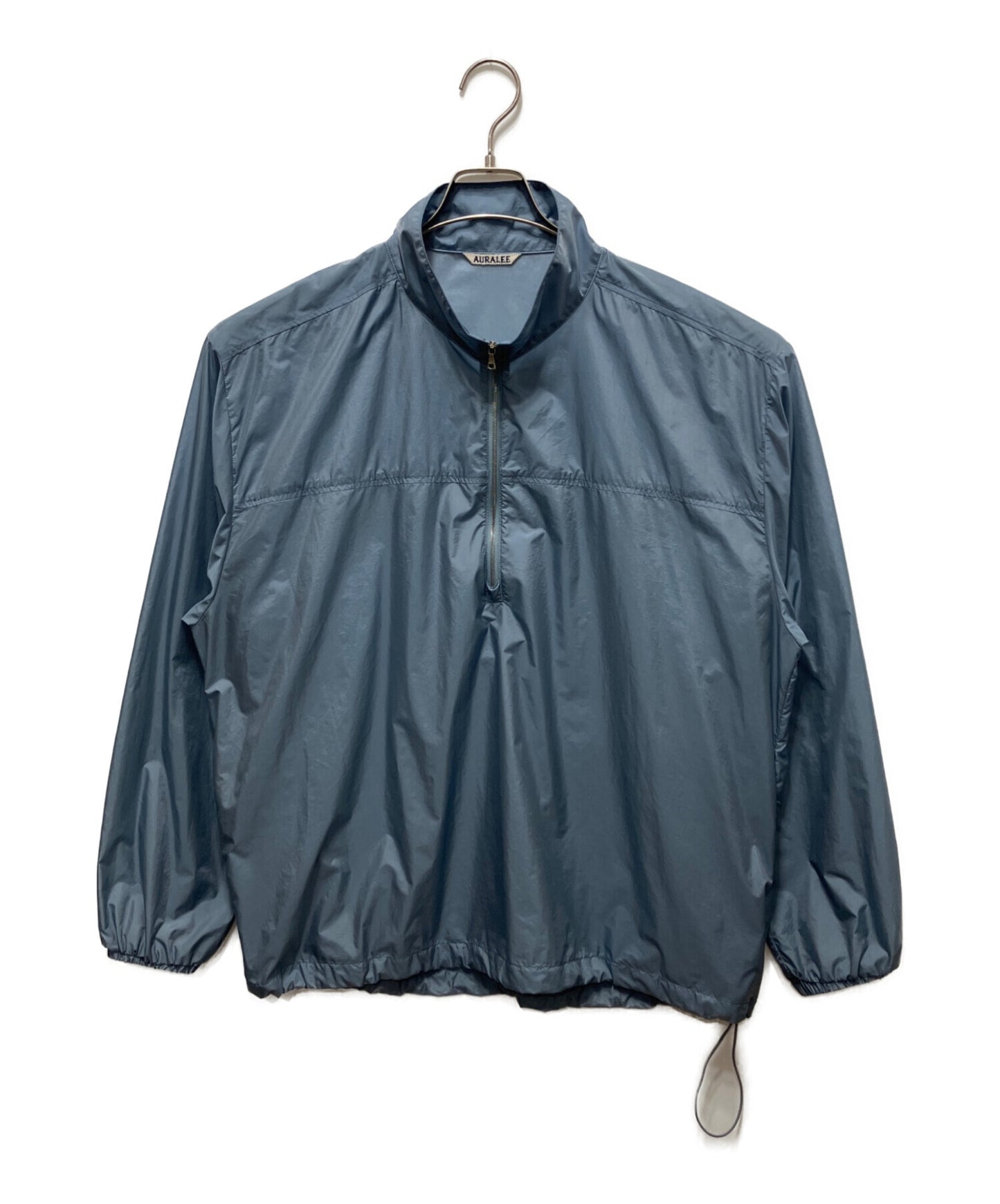 [Pre-owned] AURALEE LIGHT NYLON HALF ZIP P/O/Light Nylon Half-Zip A24SB01DN