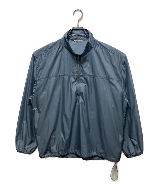 [Pre-owned] AURALEE LIGHT NYLON HALF ZIP P/O/Light Nylon Half-Zip A24SB01DN