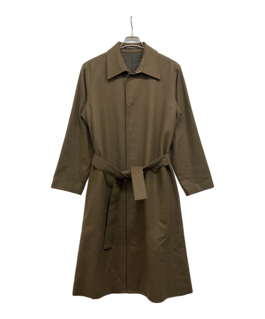 [Pre-owned] Y's Wool Stencil Collar Coat YV-C08-105