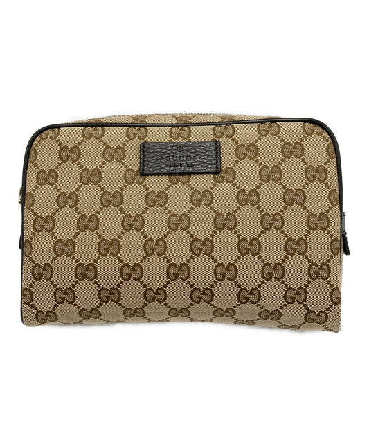 [Pre-owned] GUCCI GG Canvas Waist Bag 449174