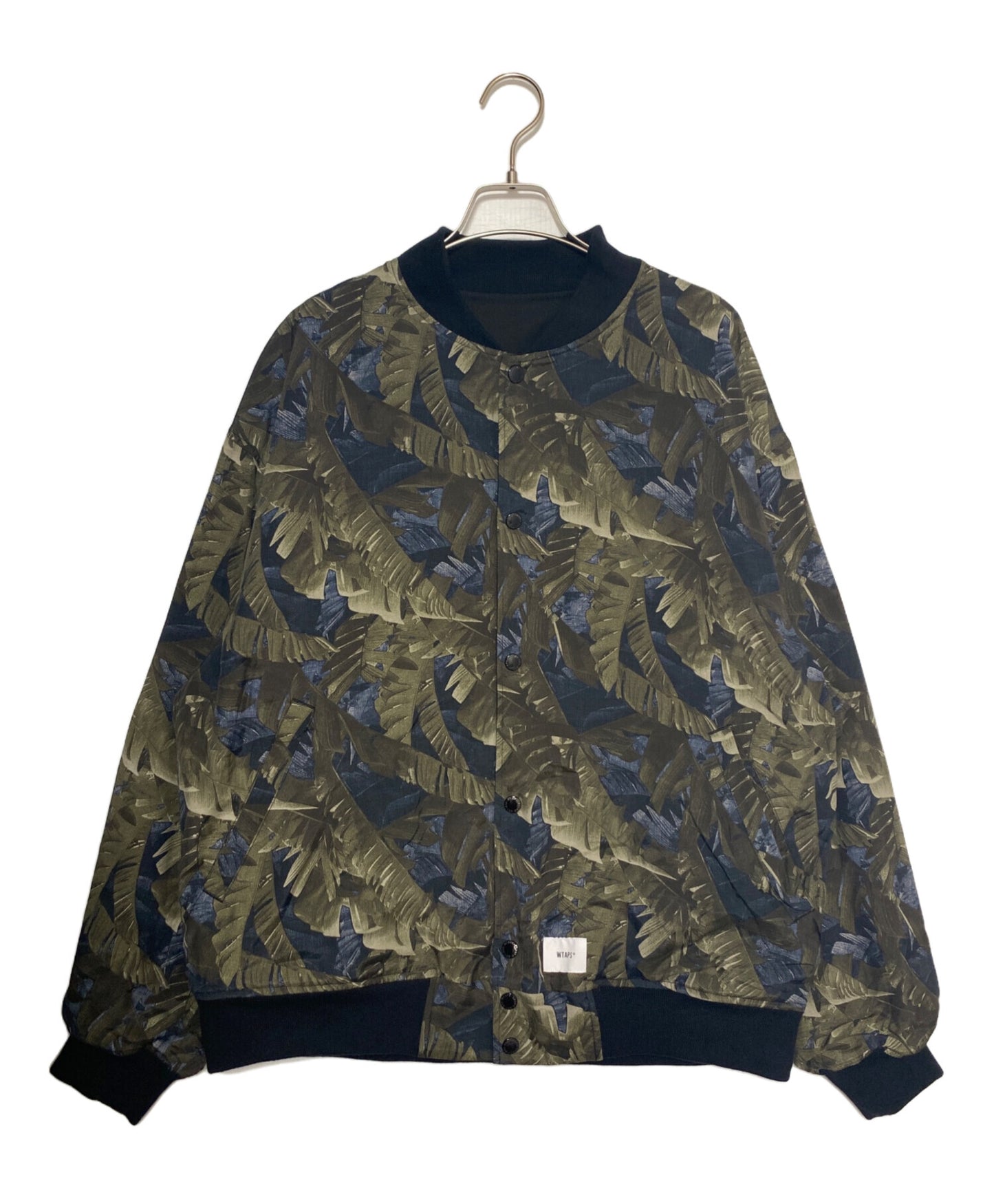 [Pre-owned] WTAPS Team Jacket CTPL Twill PRTC (Team Jacket) 241wvdt-jkm01