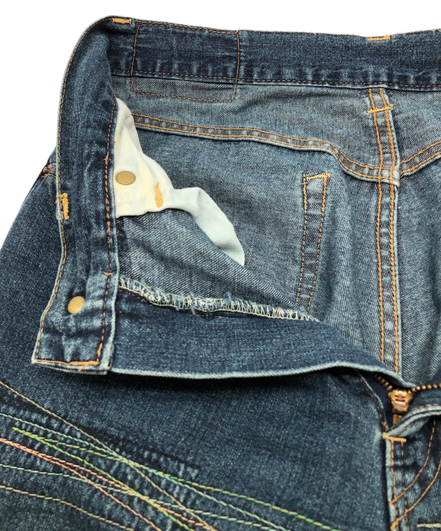[Pre-owned] Hysteric Glamour Stitched bootcut denim pants Y2K KINKY JEANS 2AP-9930
