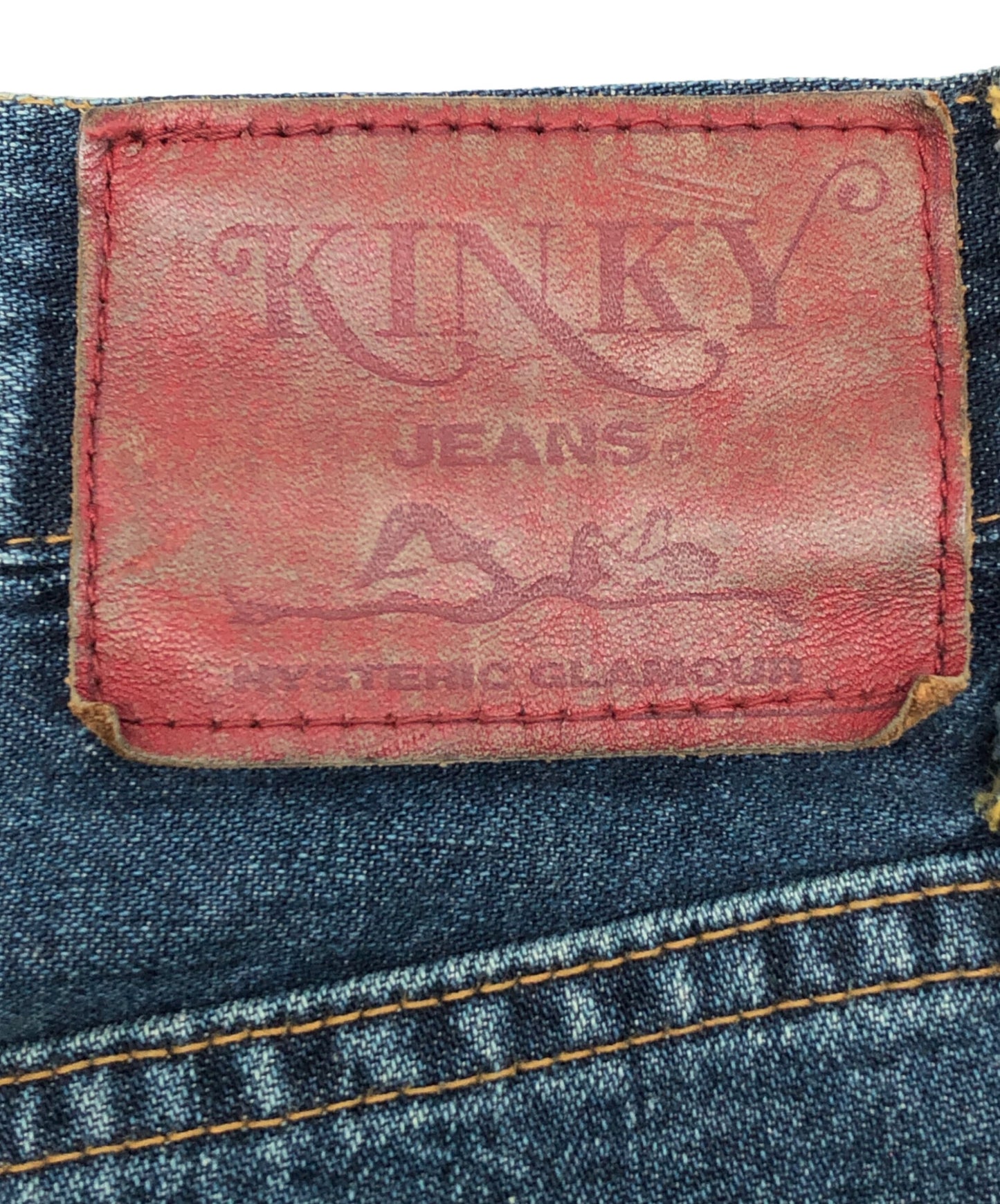 [Pre-owned] Hysteric Glamour Stitched bootcut denim pants Y2K KINKY JEANS 2AP-9930