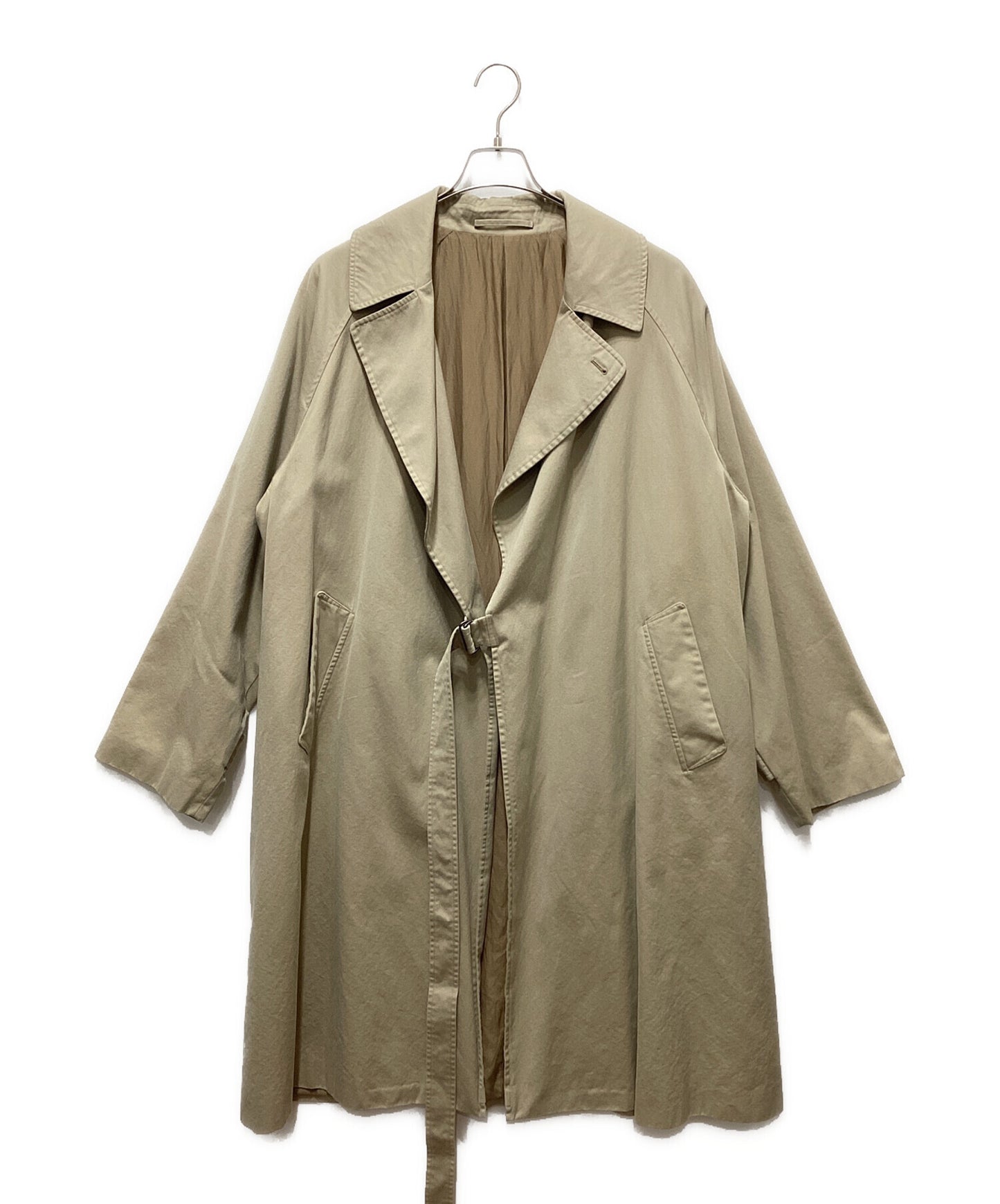 [Pre-owned] COMOLI Wash-Finish Tyrocken Coat T01-04002