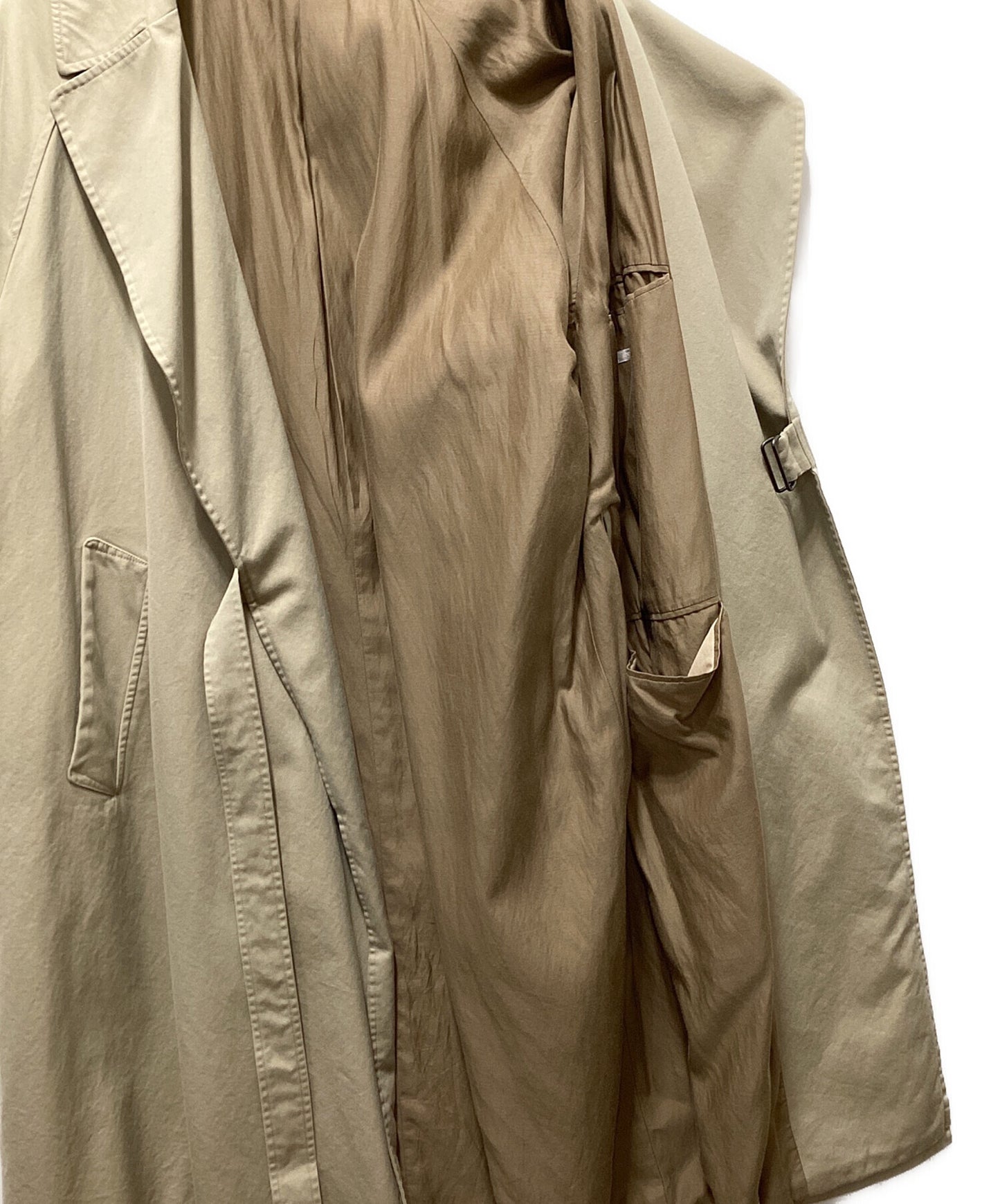 [Pre-owned] COMOLI Wash-Finish Tyrocken Coat T01-04002