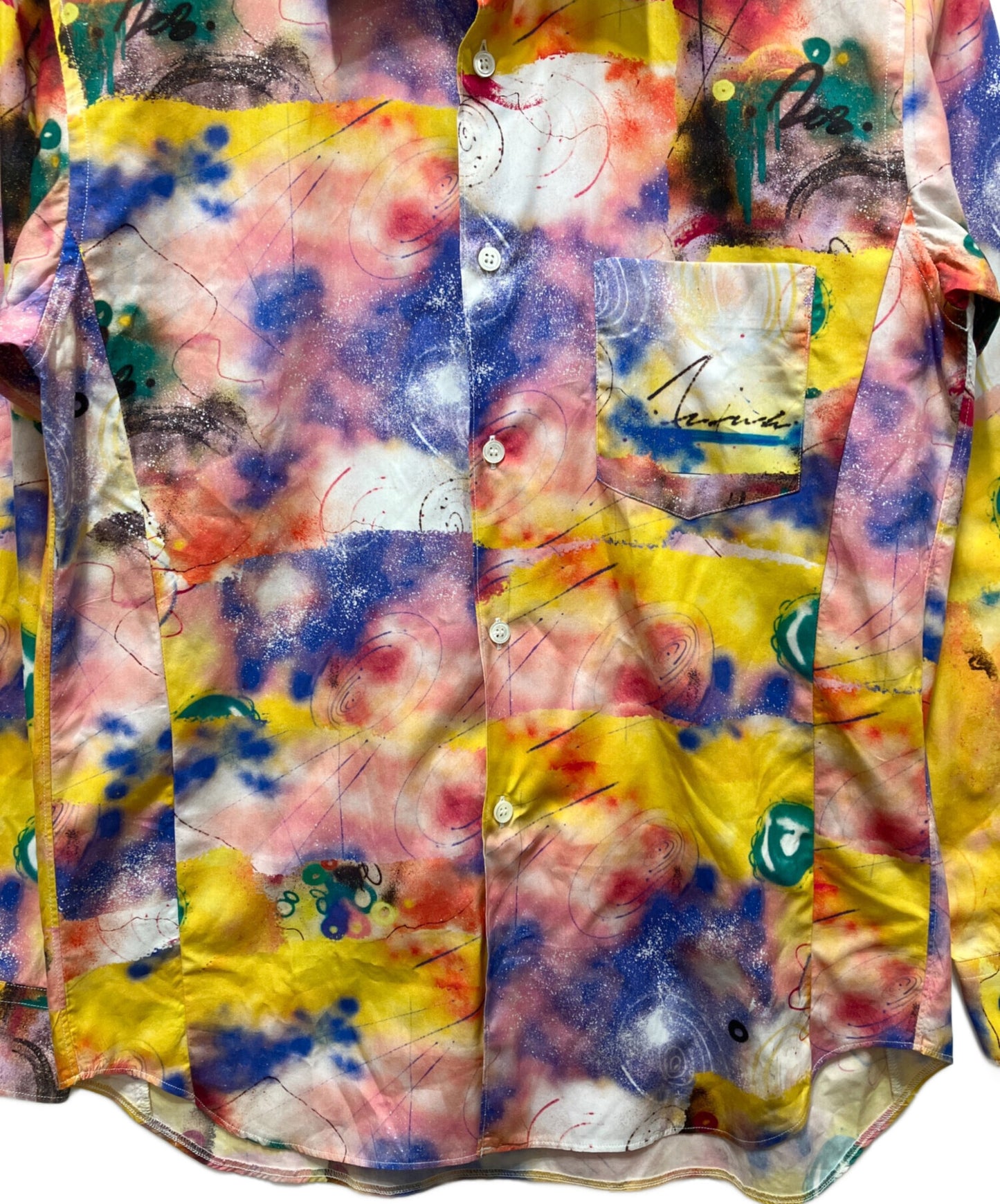 [Pre-owned] COMME des GARCONS SHIRT All-over-print shirt W28041