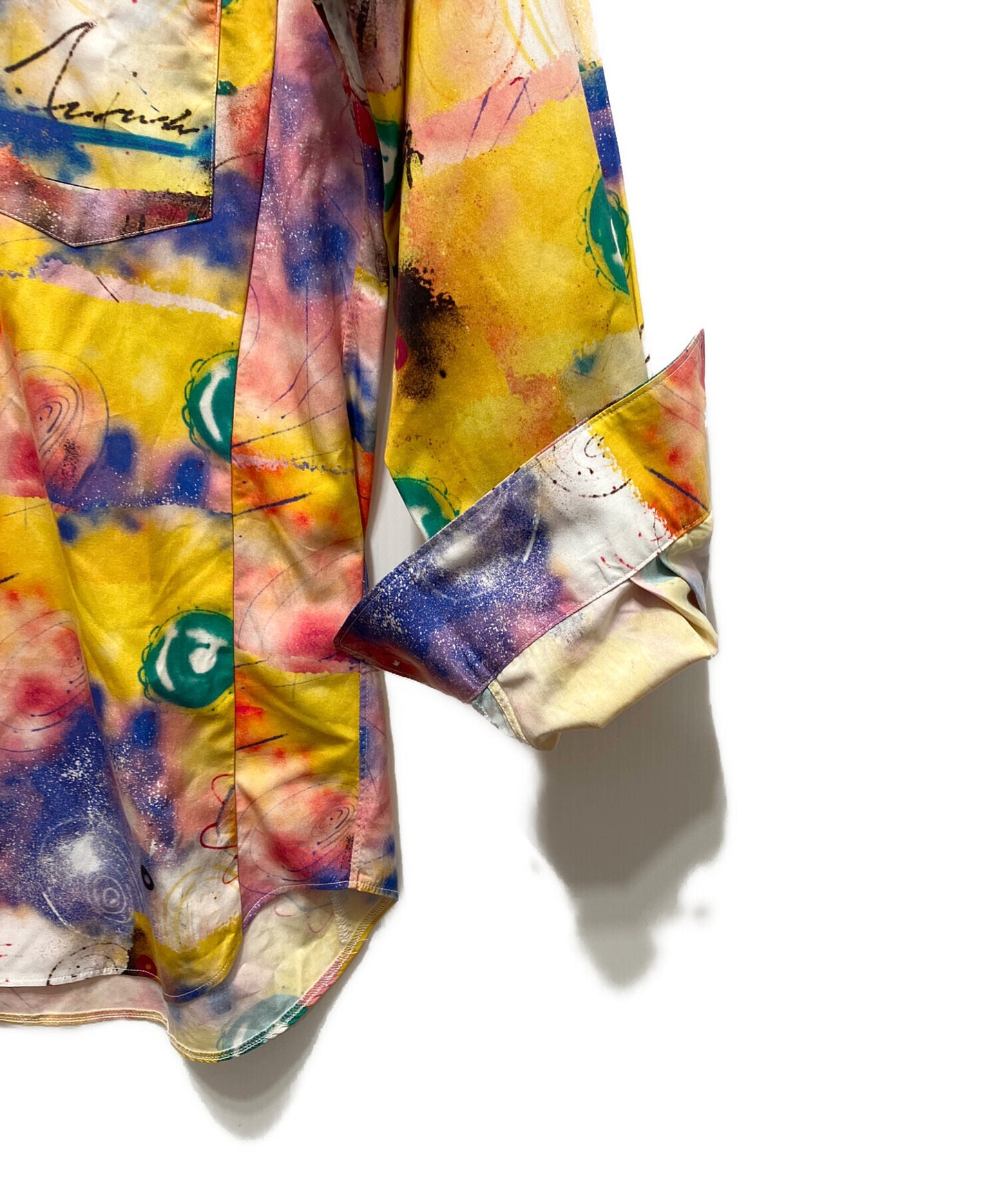 [Pre-owned] COMME des GARCONS SHIRT All-over-print shirt W28041