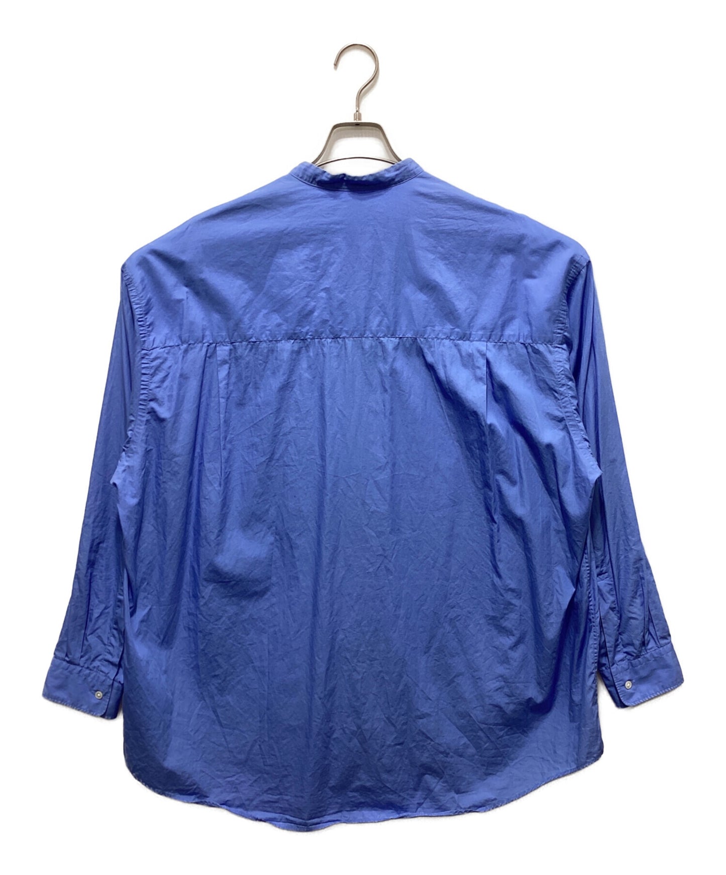 [Pre-owned] Graphpaper Broad L/S Oversized Band Collar Shirt GM231-50081B