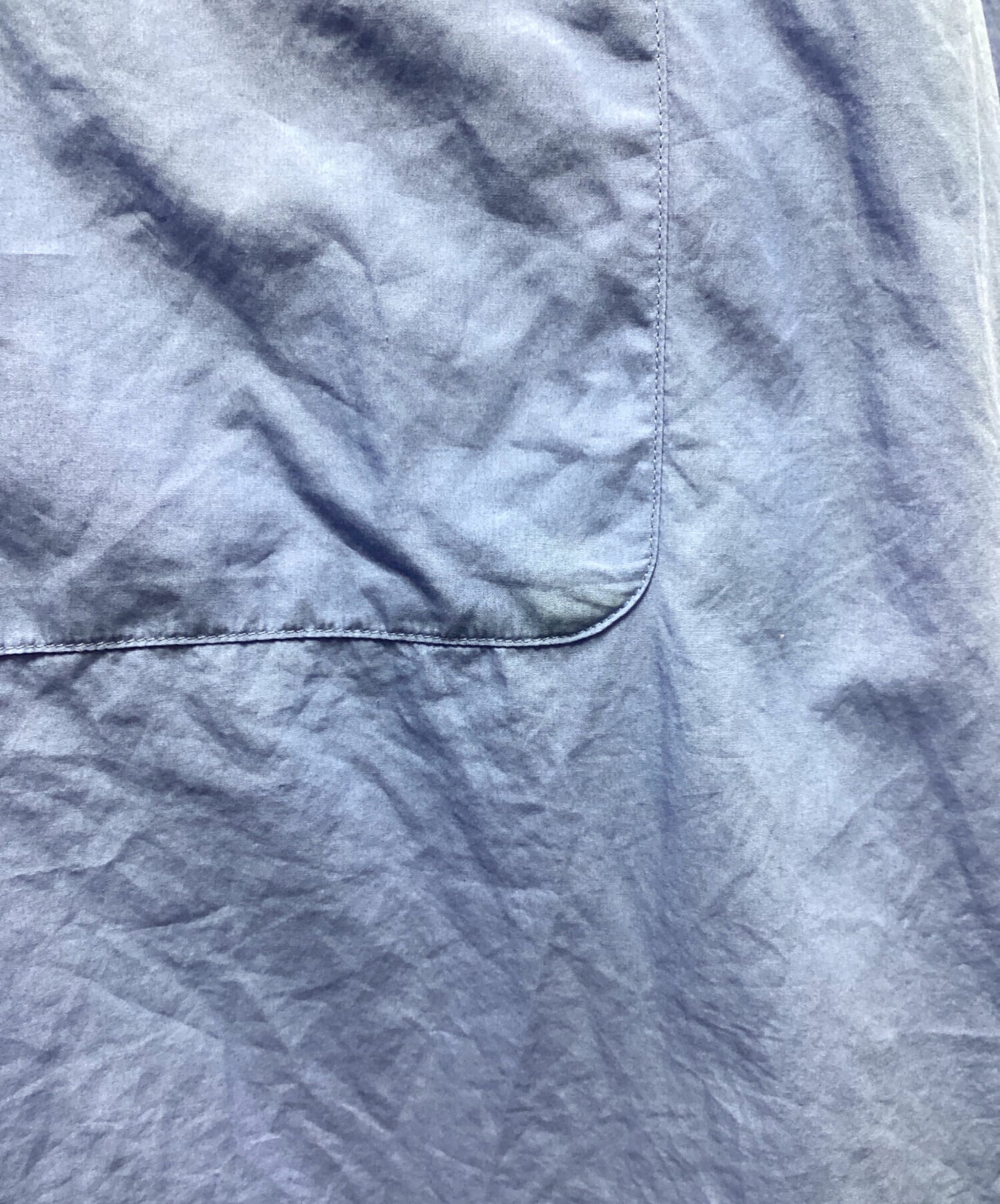 [Pre-owned] Graphpaper Broad L/S Oversized Band Collar Shirt GM231-50081B