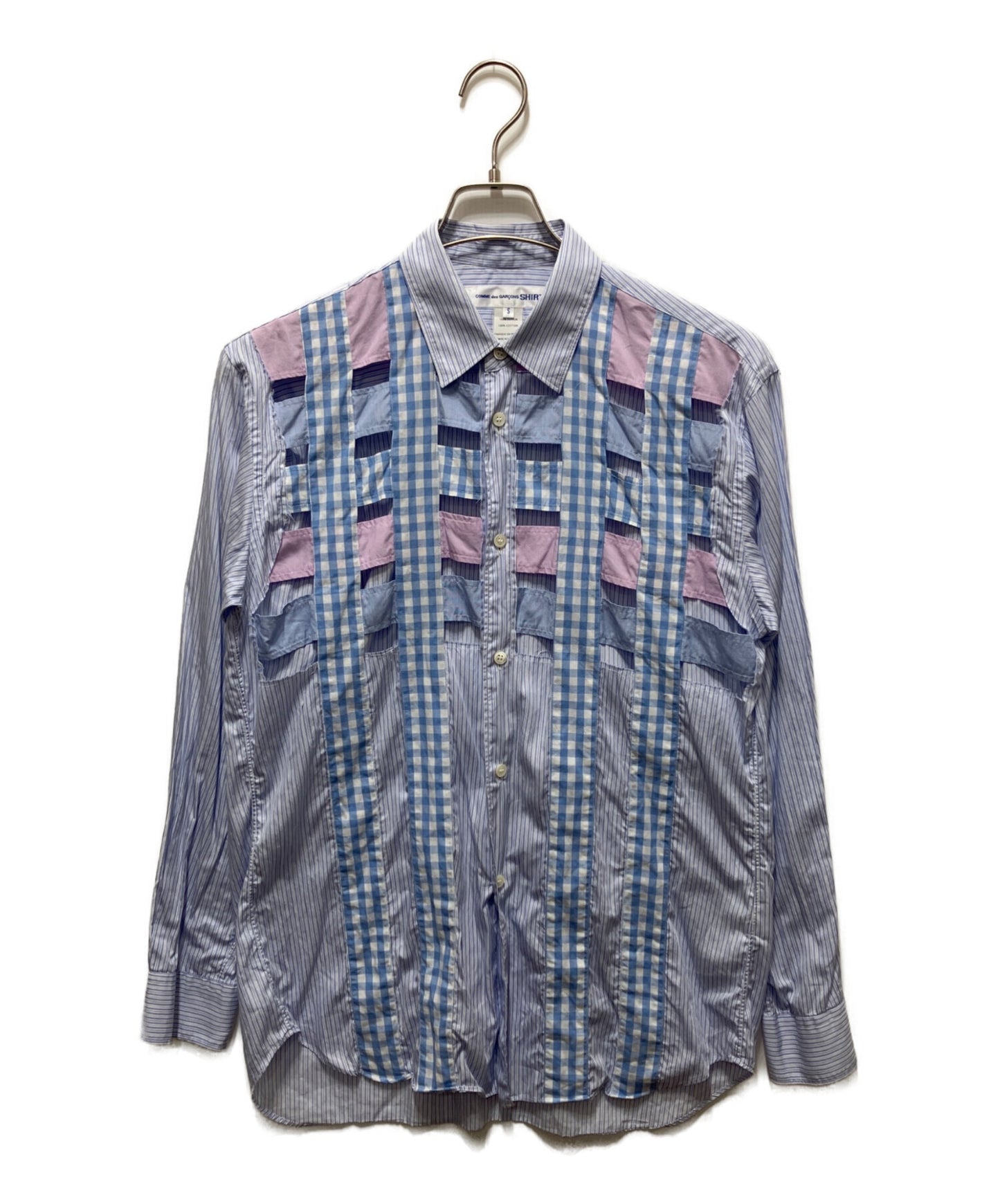 [Pre-owned] COMME des GARCONS SHIRT Striped Shirt W23059
