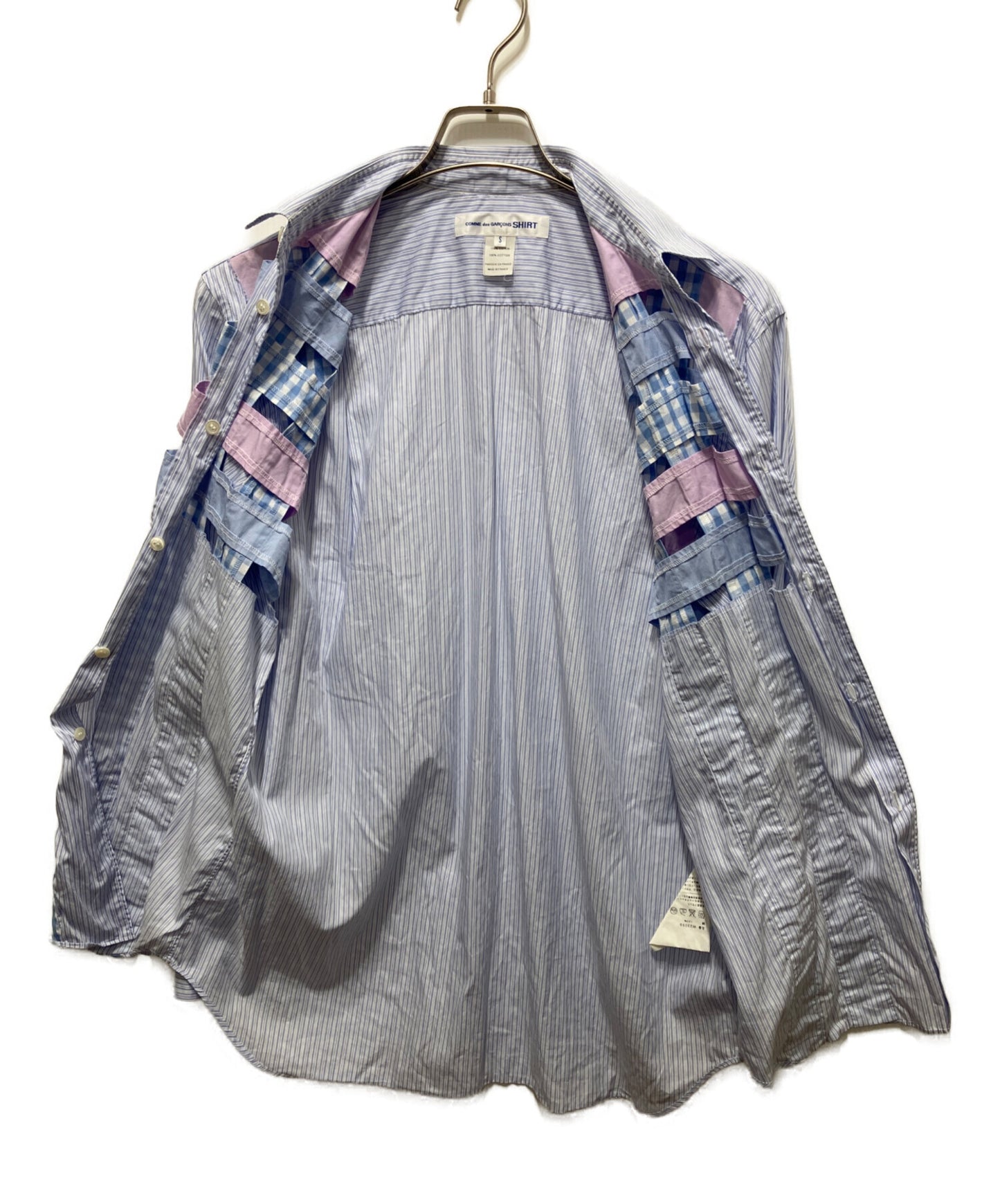[Pre-owned] COMME des GARCONS SHIRT Striped Shirt W23059