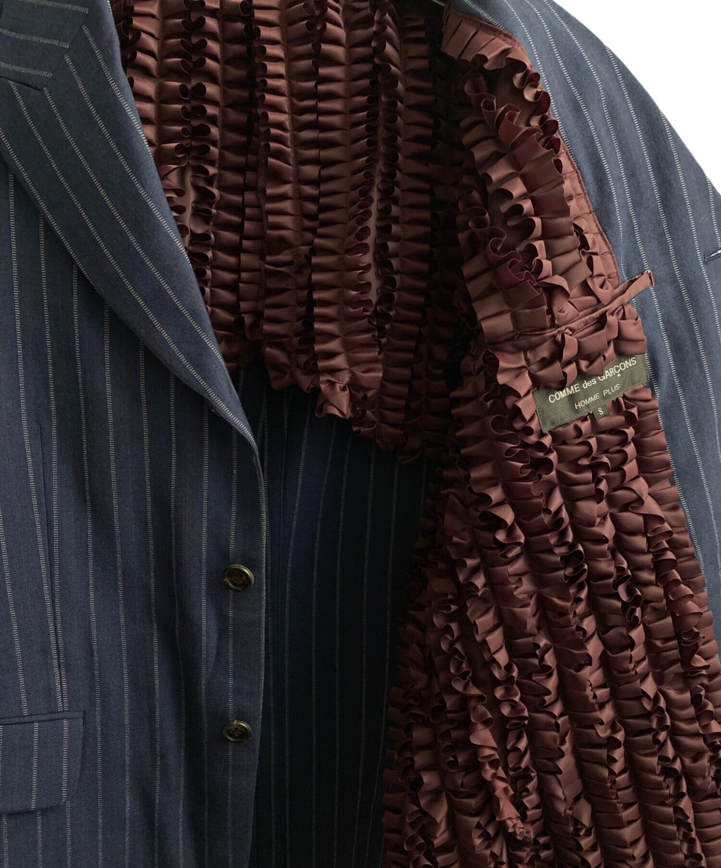 [Pre-owned] COMME des GARCONS HOMME PLUS Inside Frill Jacket Setup PJ-10002S/PP-10002S AD1998