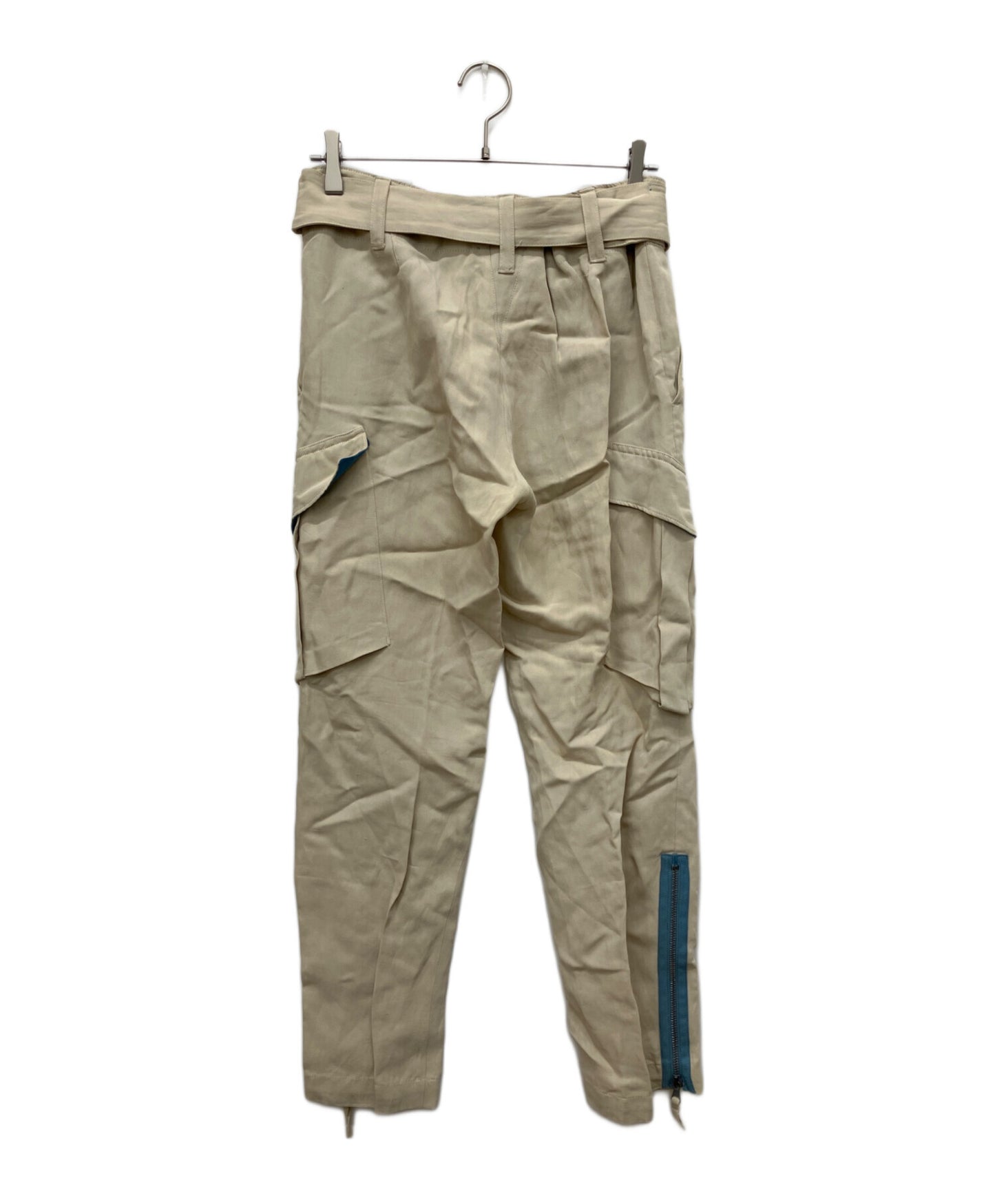 [Pre-owned] Jean Paul Gaultier homme Zip design cargo pants with belt
