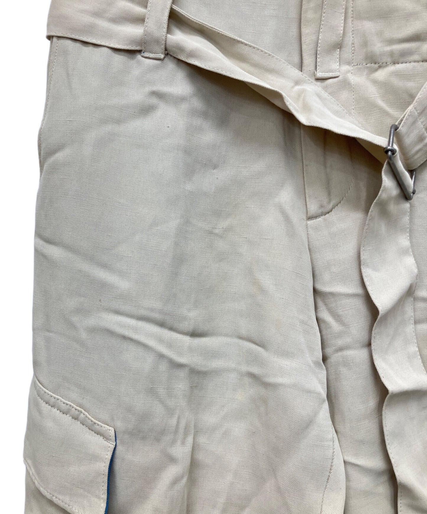 [Pre-owned] Jean Paul Gaultier homme Zip design cargo pants with belt