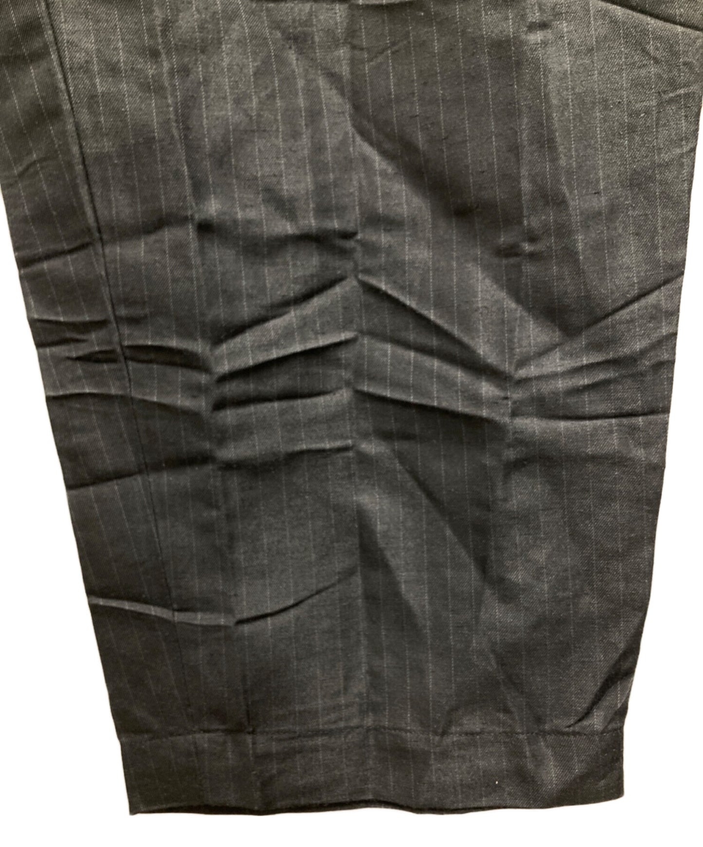 [Pre-owned] COMME des GARCONS HOMME Esterlamy Twill Stripe Product Finish Drawstring Pants HO-P028/AD2024