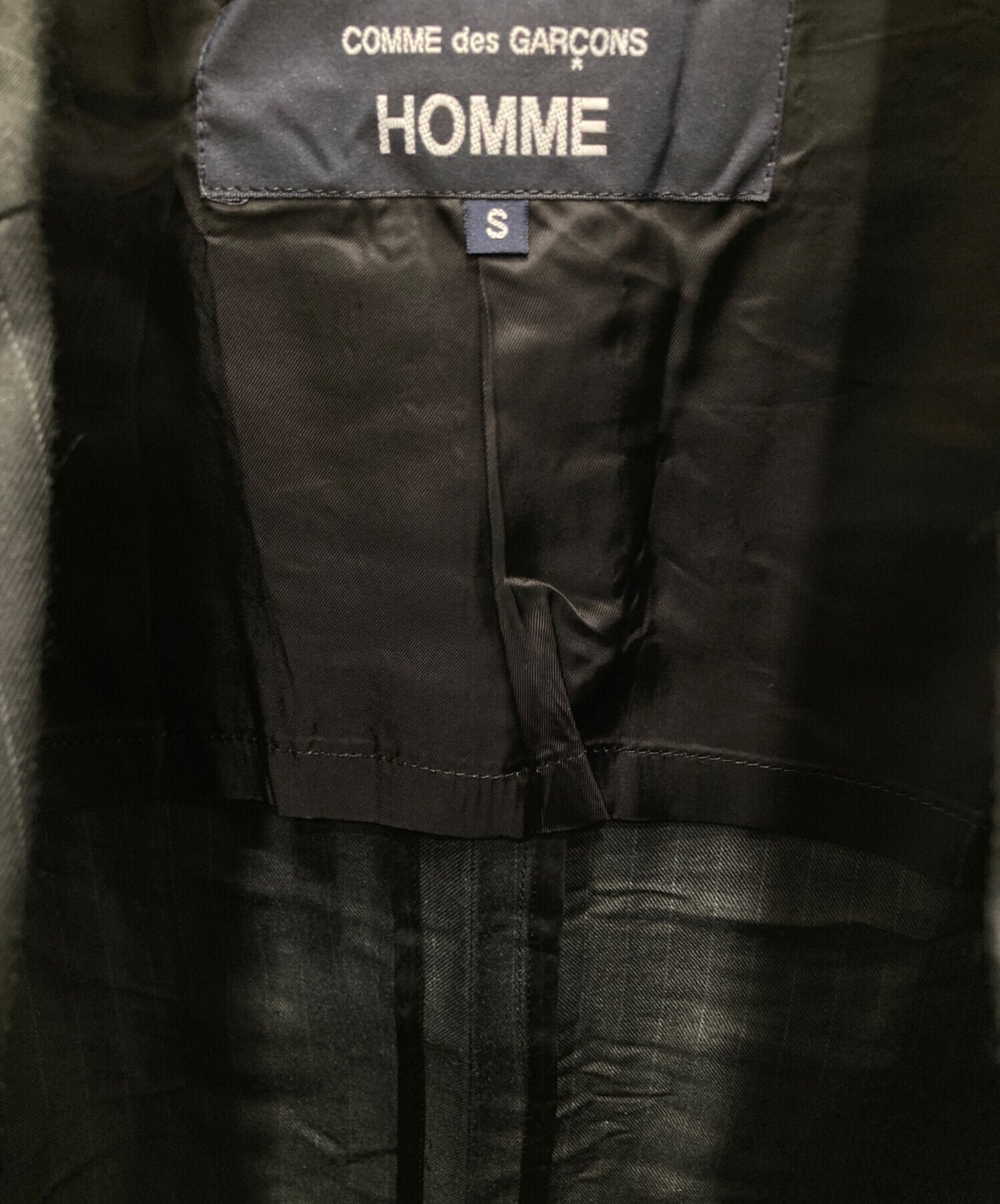 [Pre-owned] COMME des GARCONS HOMME Esterlamy Twill Stripe Product Finish Jacket HO-J026/AD2024