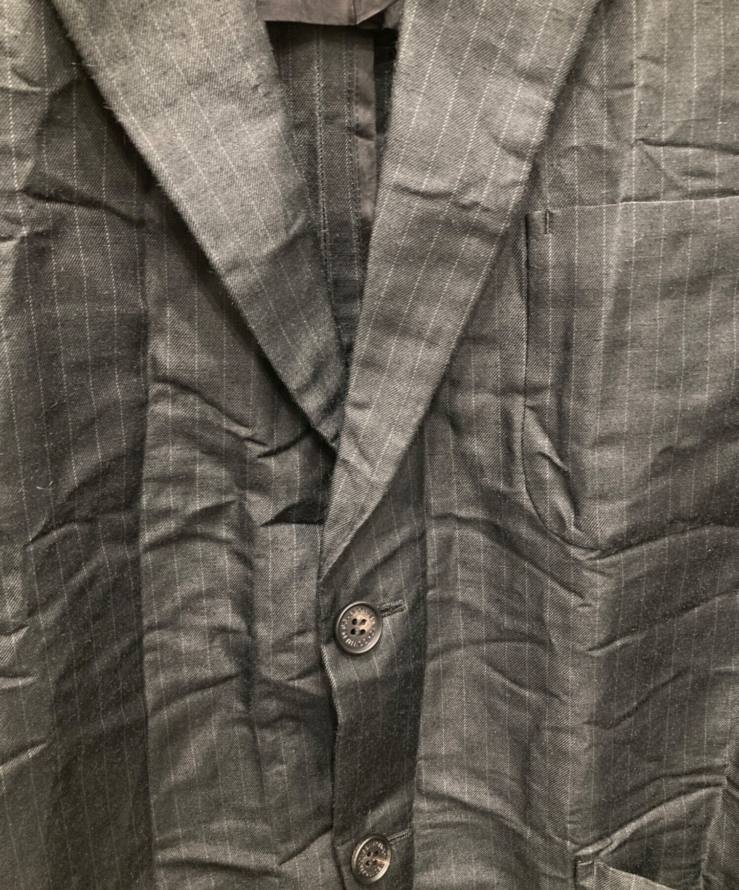 [Pre-owned] COMME des GARCONS HOMME Esterlamy Twill Stripe Product Finish Jacket HO-J026/AD2024