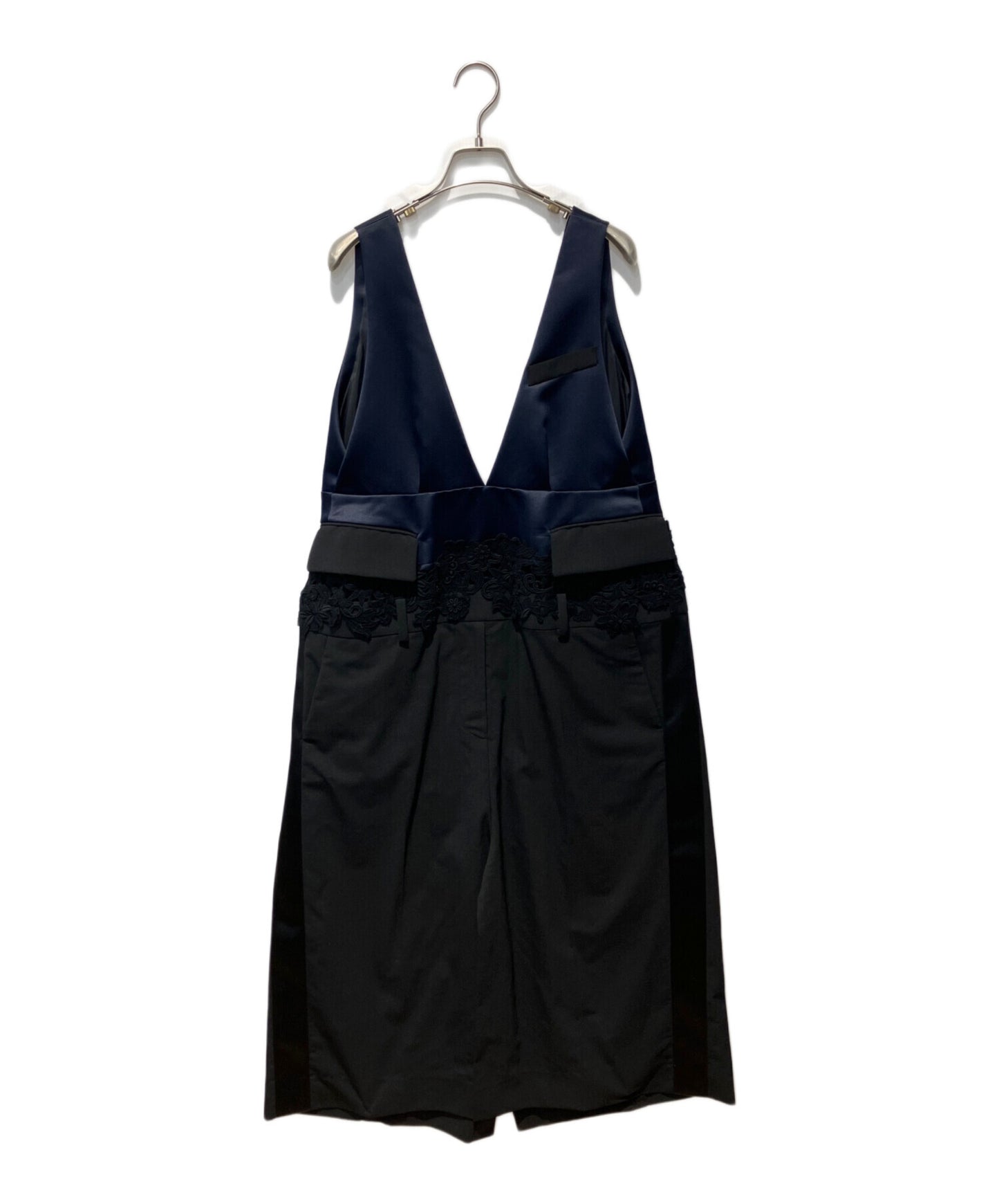 [Pre-owned] sacai Docked Sleeveless Dress 21-05592