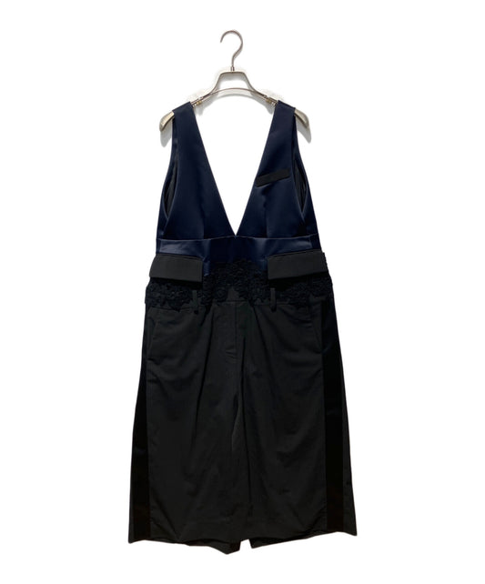 [Pre-owned] sacai Docked Sleeveless Dress 21-05592