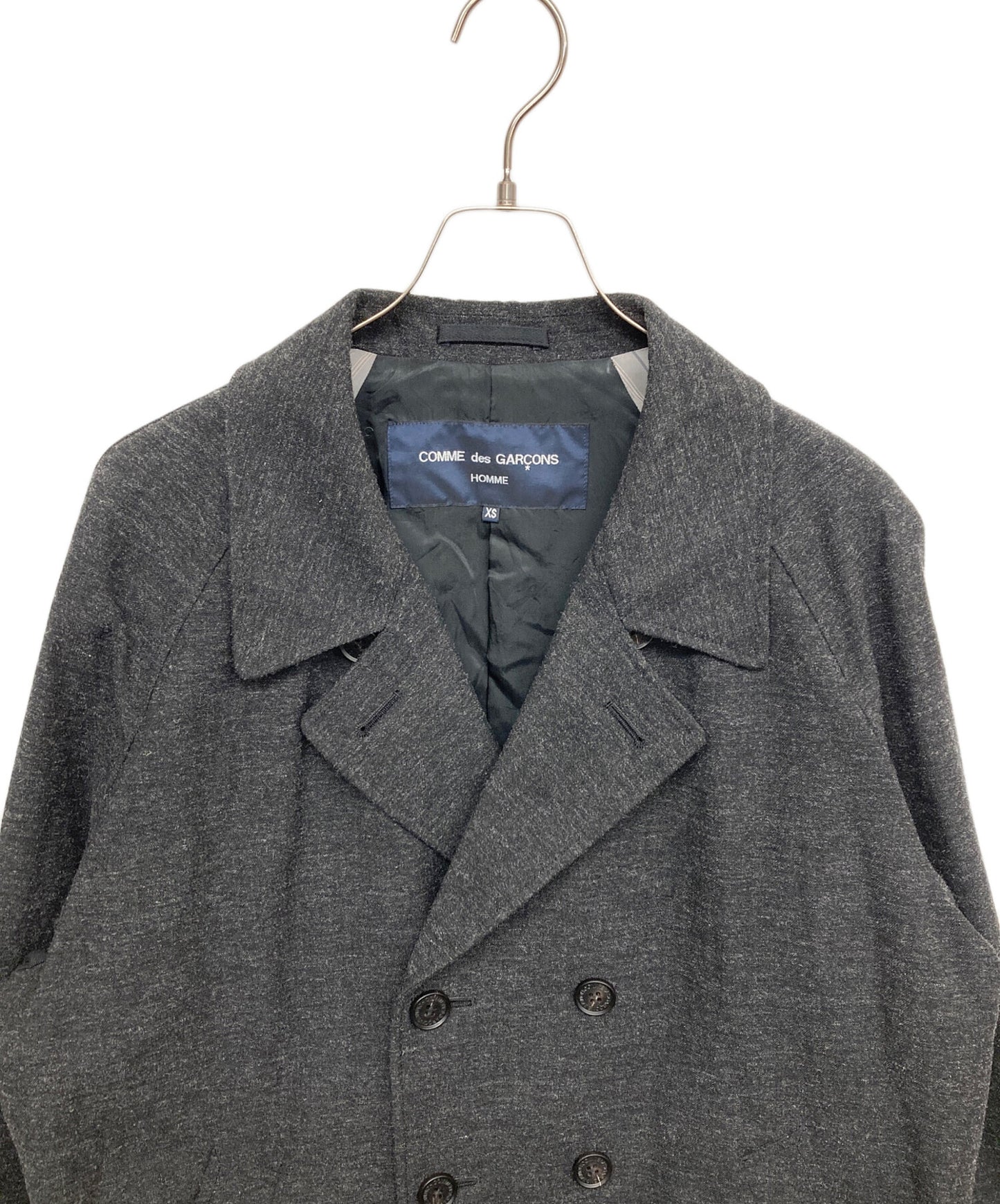 [Pre-owned] COMME des GARCONS HOMME Product-washed double coat COMME des GARCONS HOMME COMME des GARCONS HOMME P-coat coat HL-C004 AD2023
