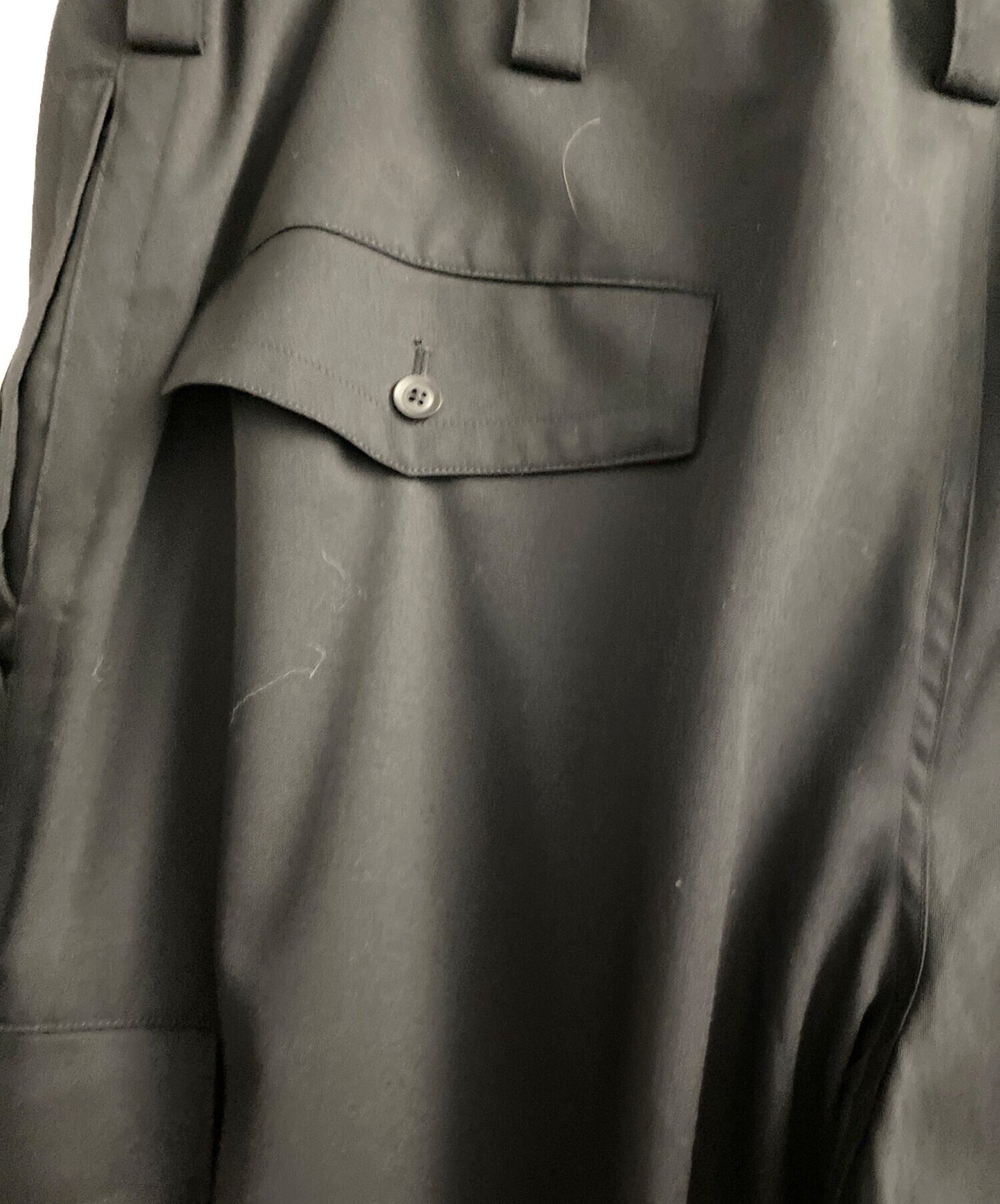 [Pre-owned] Yohji Yamamoto pour homme Wool gabardine cargo pants HC-P98-169