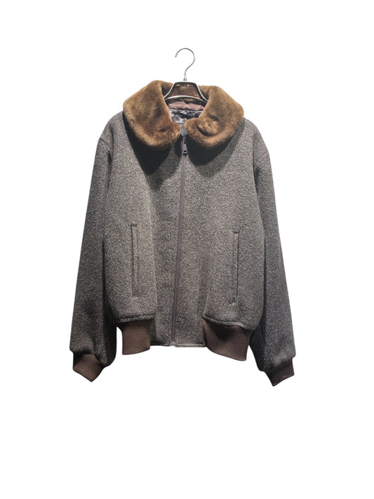 [Pre-owned] PRADA Wool Blouson Jacket with Shearling Collar / Drizzler Jacket / SGC958 / AW SGC958