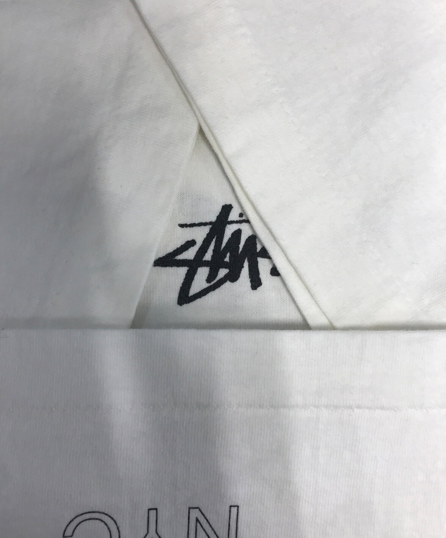[Pre-owned] stussy printed T-shirt