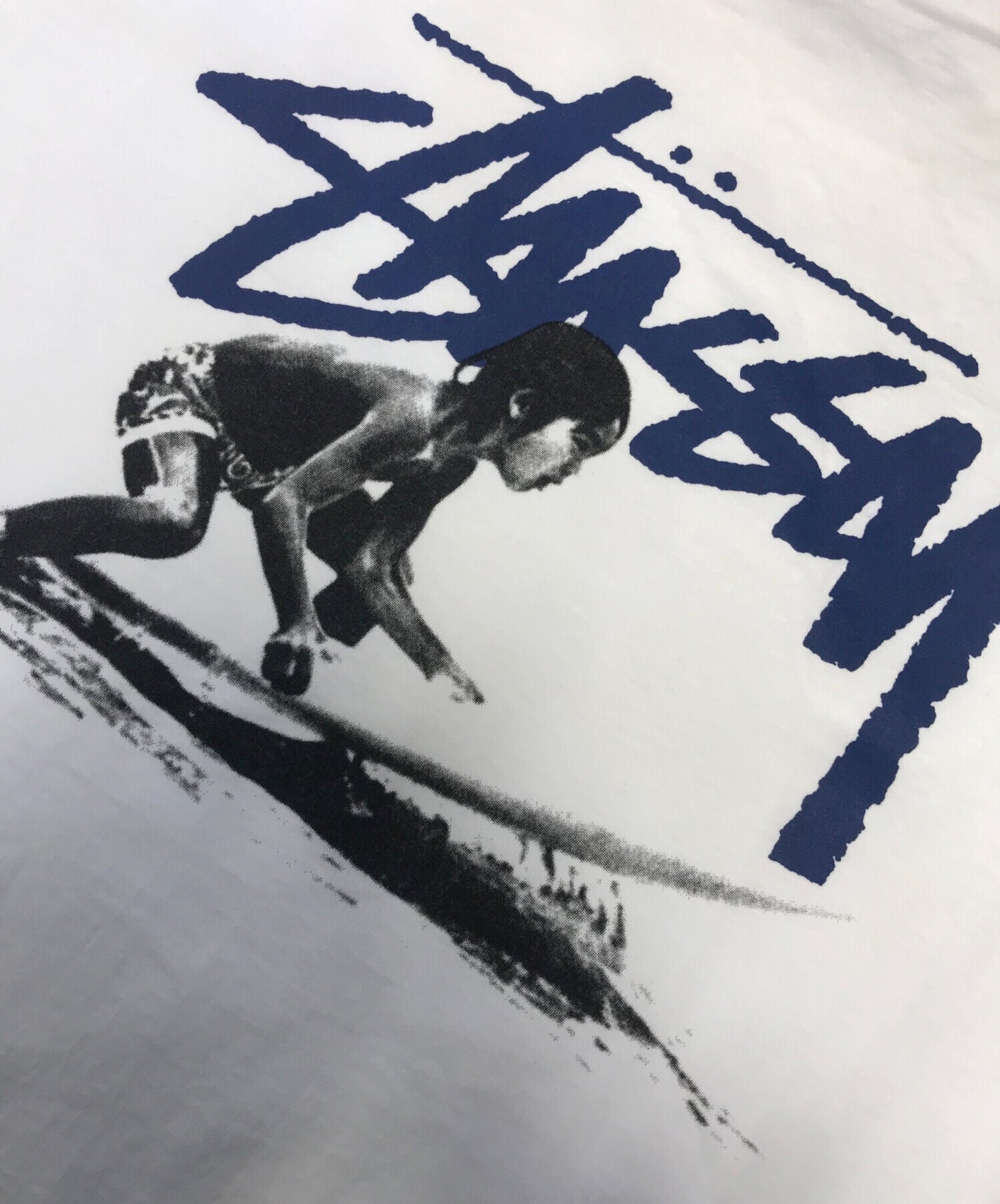[Pre-owned] stussy printed T-shirt