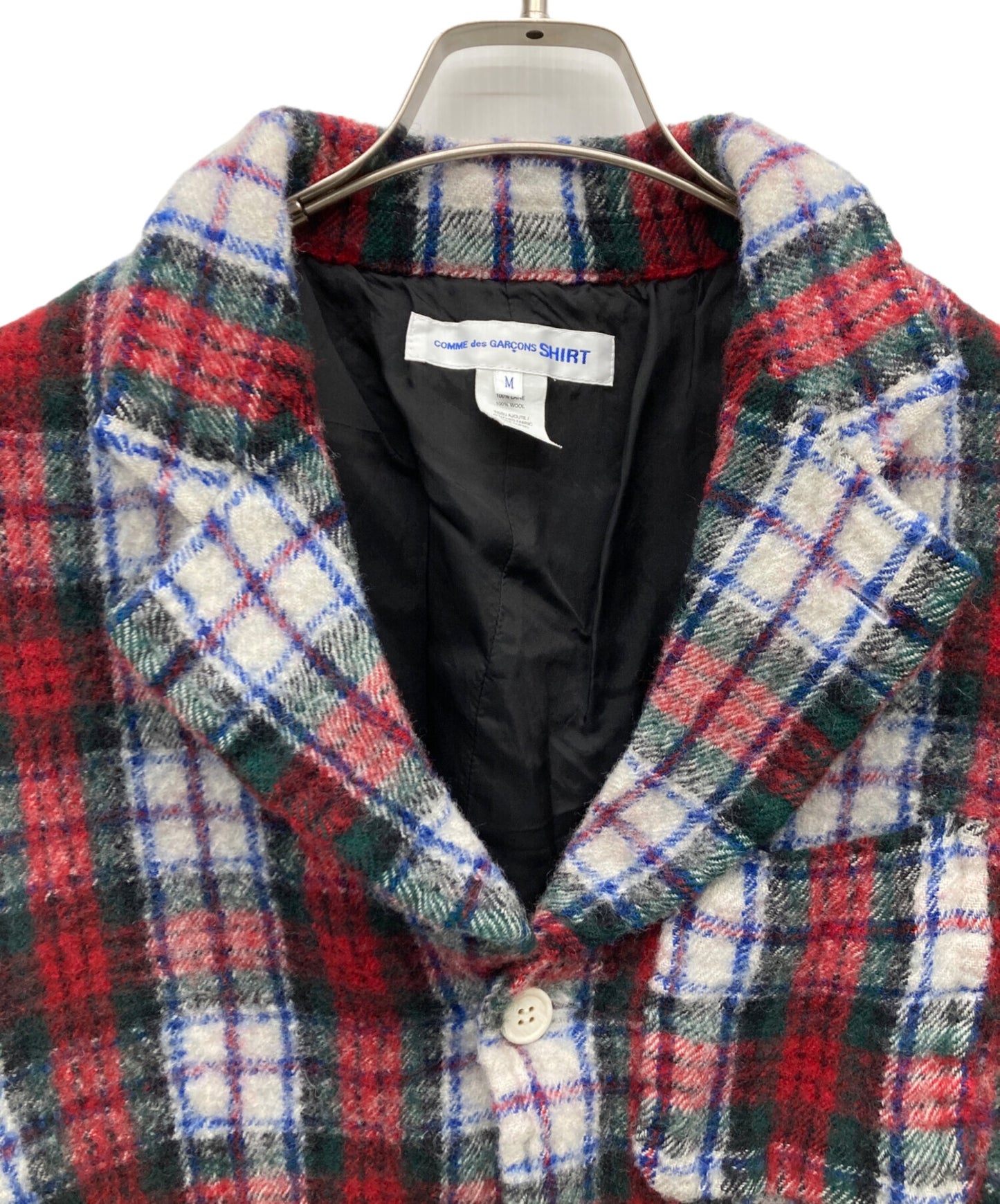 [Pre-owned] COMME des GARCONS SHIRT Wool shrink-wrap jacket FJ-J004