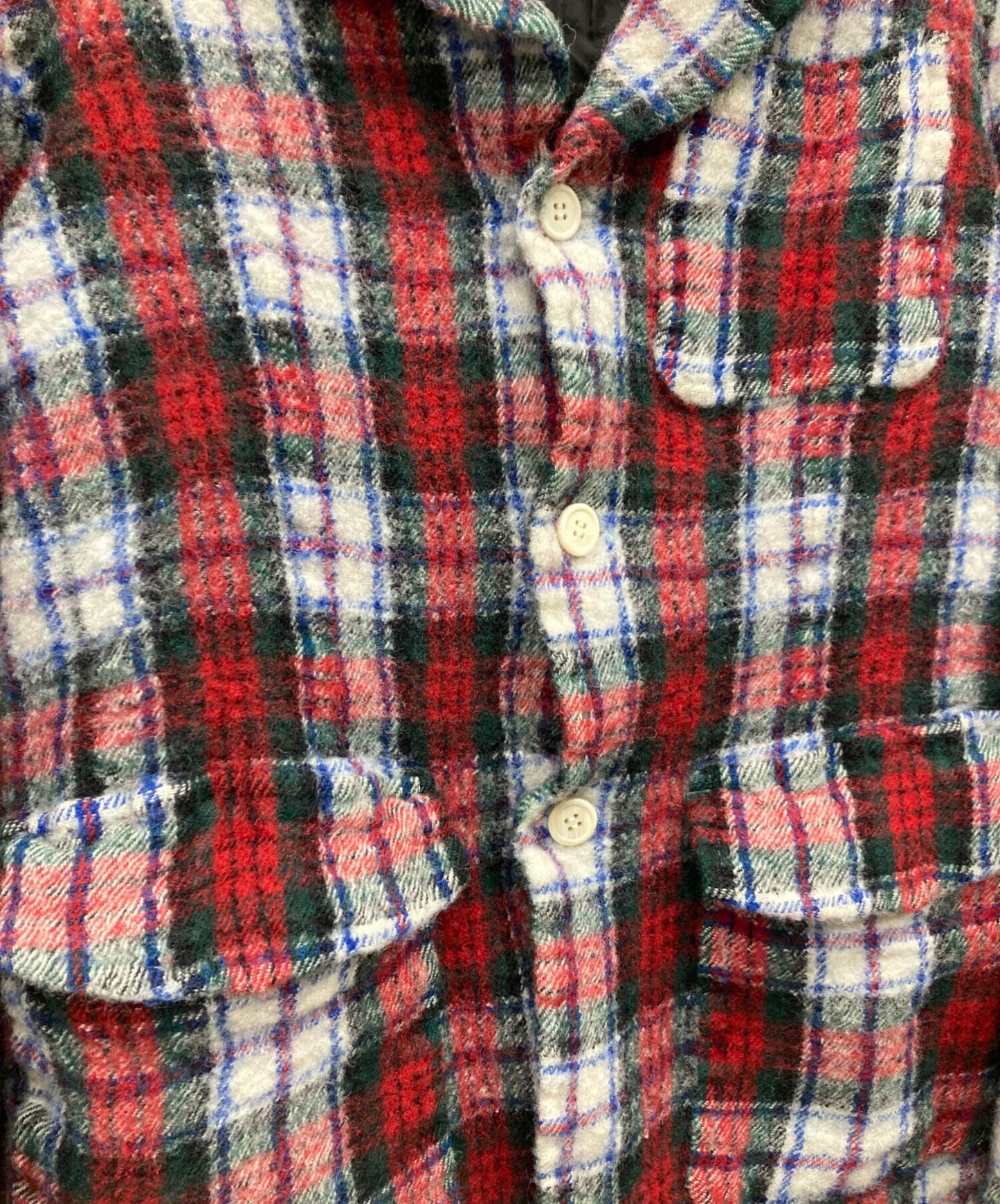 [Pre-owned] COMME des GARCONS SHIRT Wool shrink-wrap jacket FJ-J004