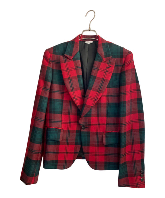 [Pre-owned] COMME des GARCONS HOMME PLUS Wool Check 1B Jacket PN-J056/AD2014