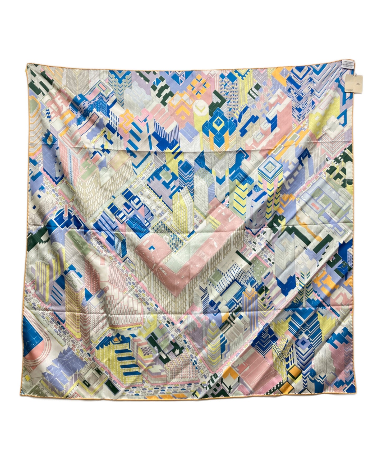 [Pre-owned] HERMES Kare 90 / Pantin City / Pantin City / Silk Scarf / Stole