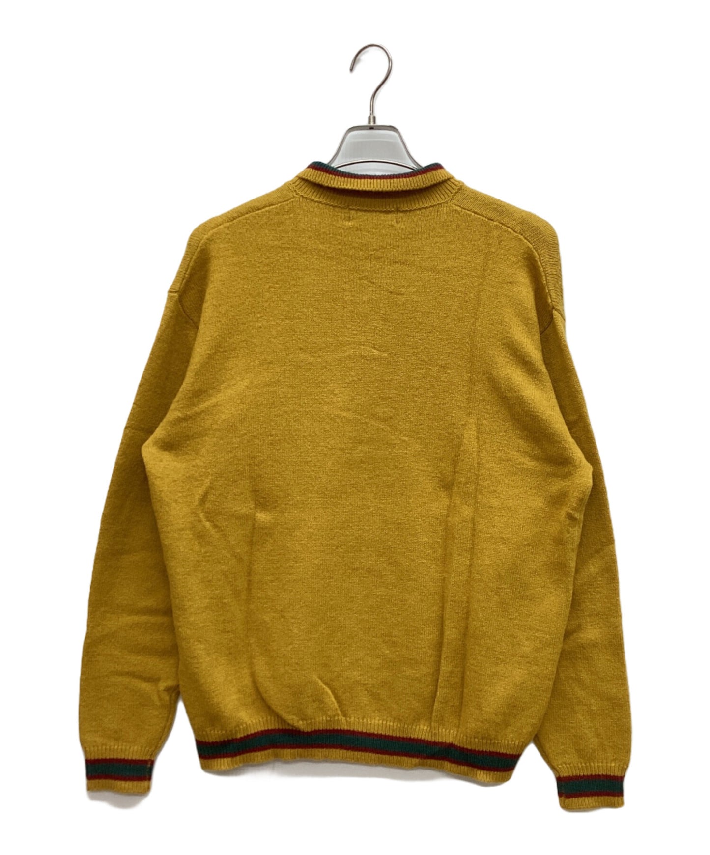 [Pre-owned] Hysteric Glamour ROUND LETTERS Patch Polo Collar Sweater 02223NS11