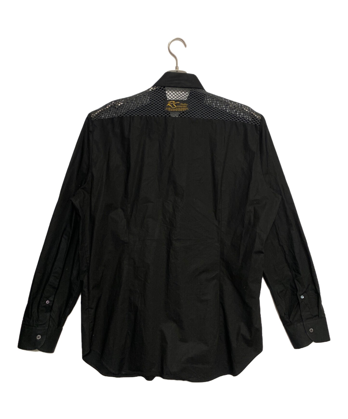 [Pre-owned] RAF SIMONS Classic shirt with net insert 213-M256