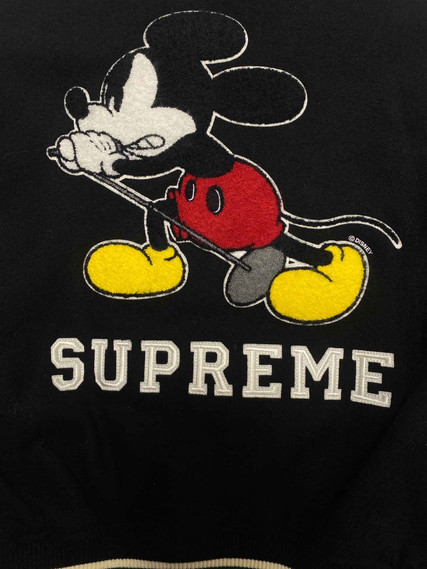 [Pre-owned] SUPREME Mickey Varsity Jacket